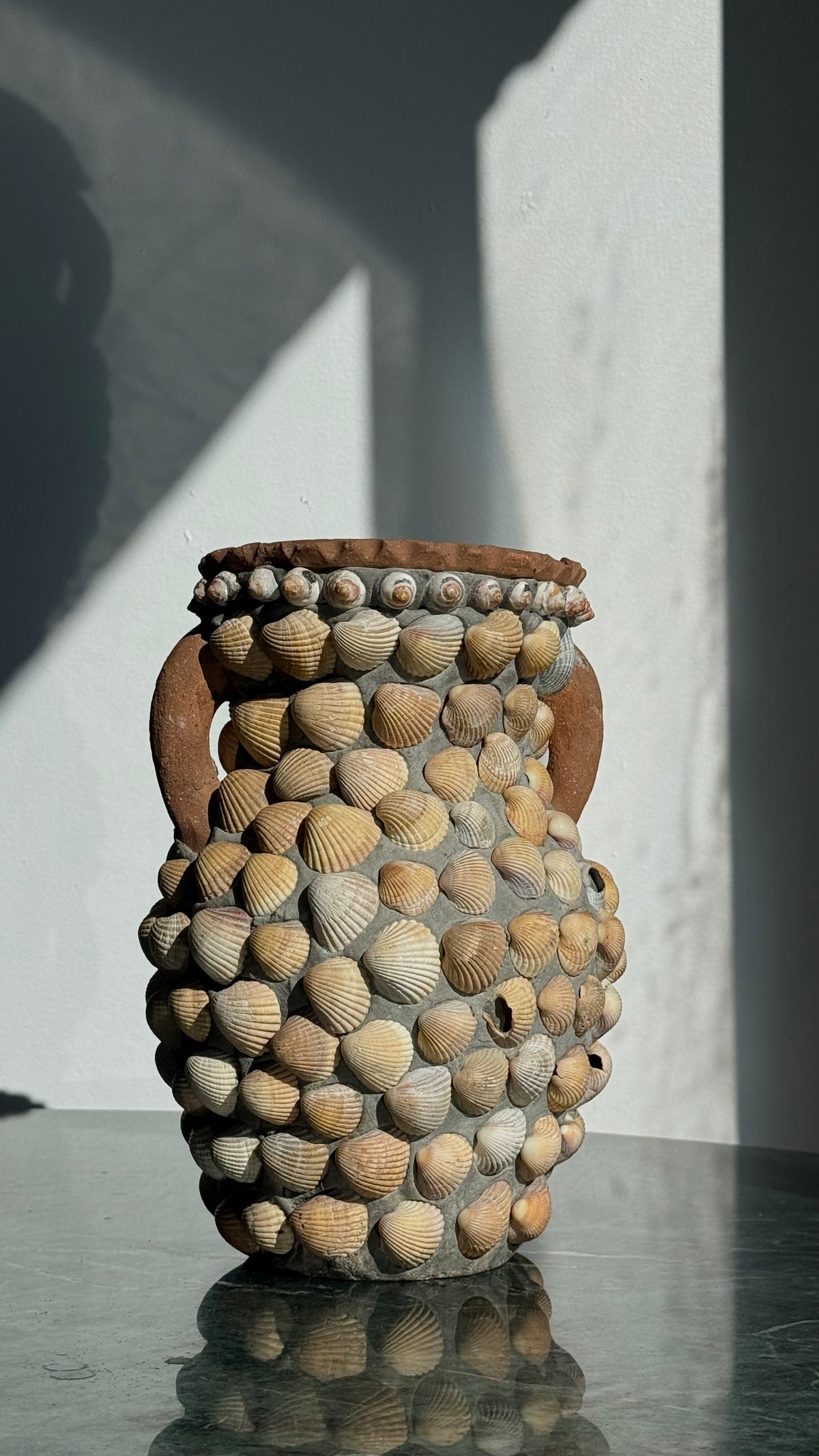 Teracotta vase