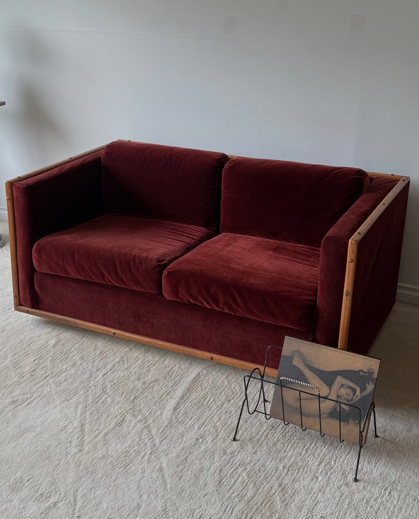 VNTG VELVET & WOOD SOFAs