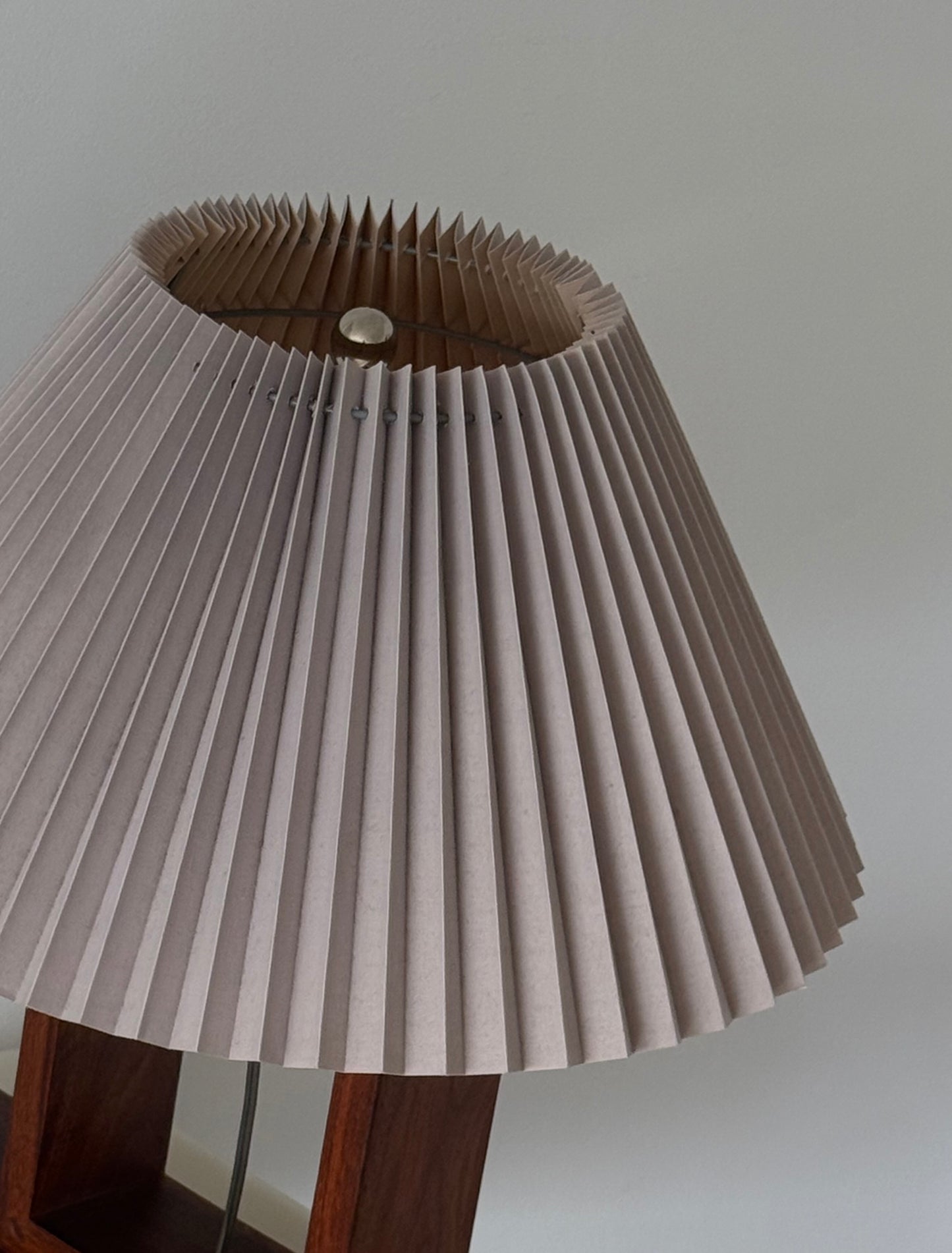 ca.1960s/70s Handmade WOODEN LAMp
