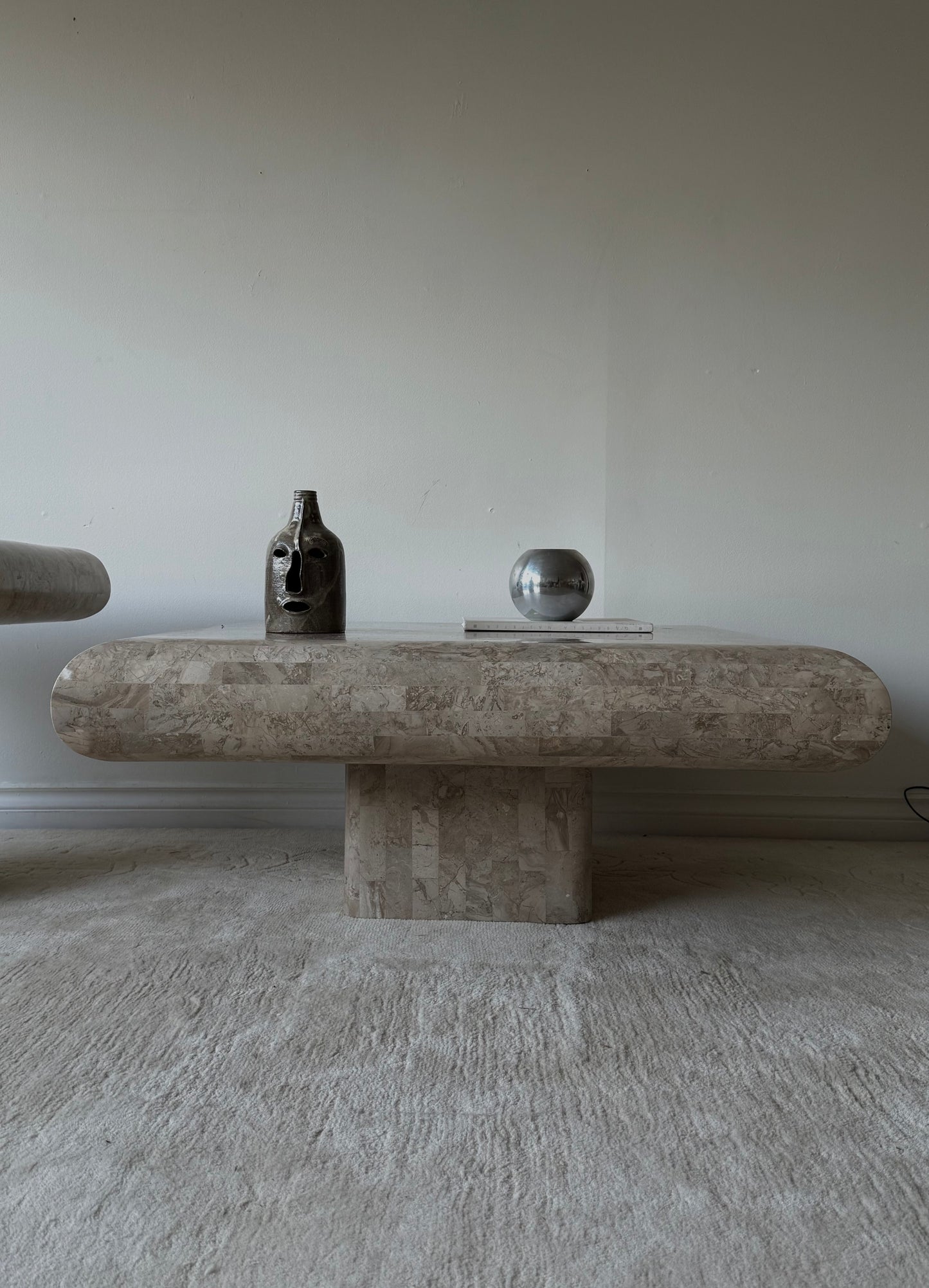 1980s TESSELLATED STONE TABLES