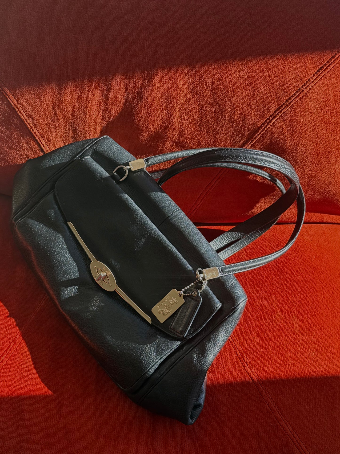 COACH 25166 MADISON MADELINE LEATHER BAG