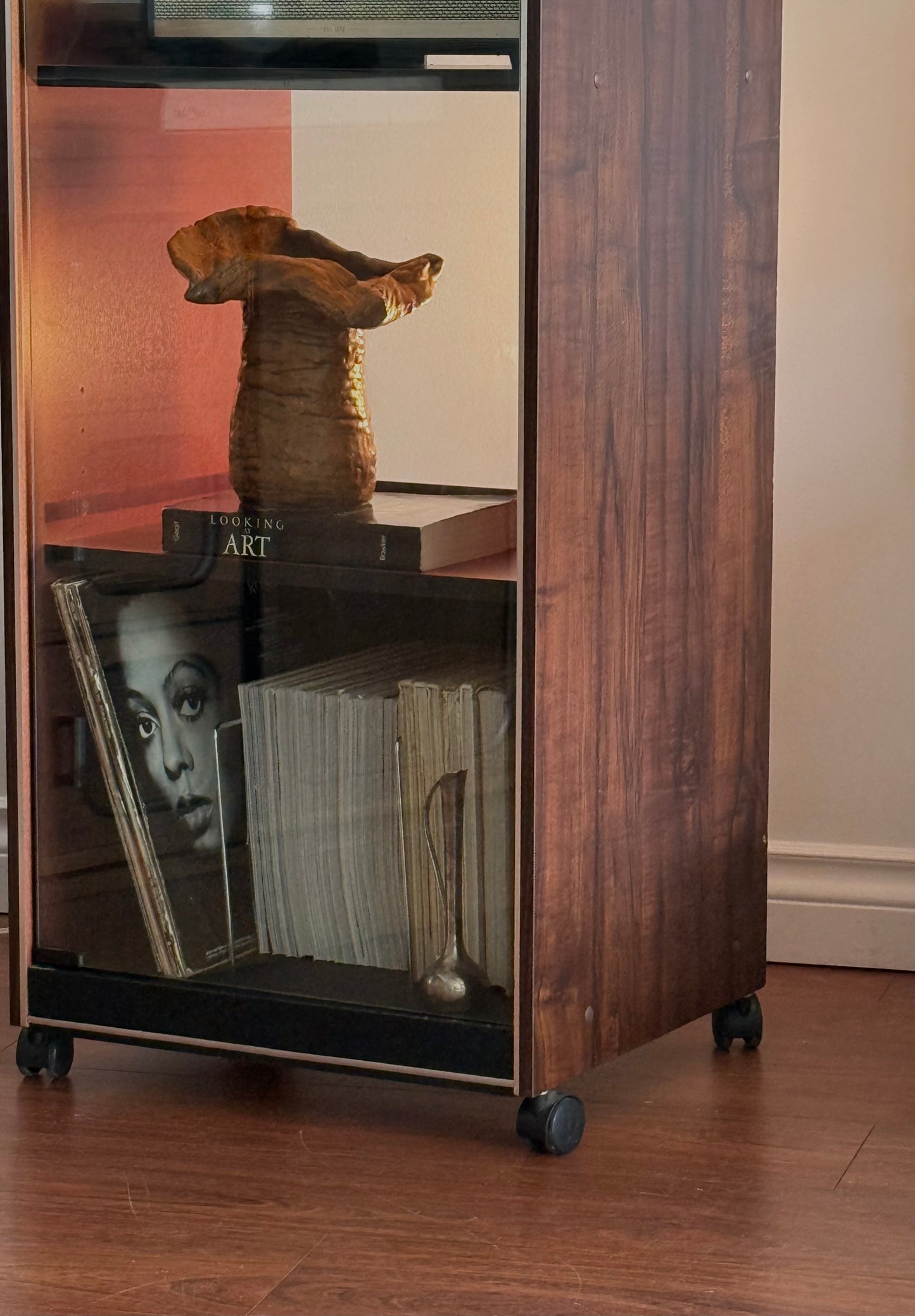 ca. 1980s RECORD CABINET