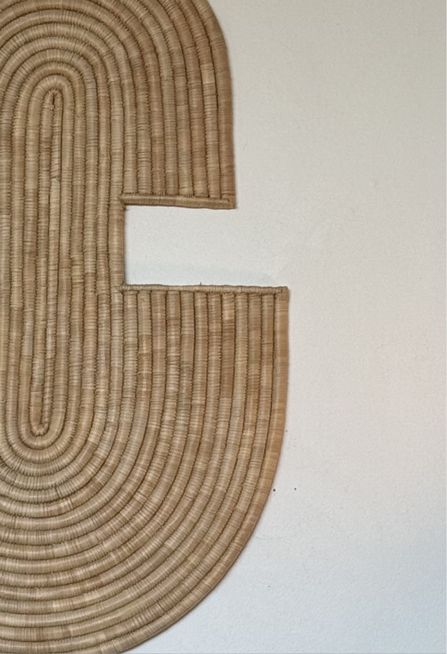 MALAWI ABSTRACT WOVEN WALL ART