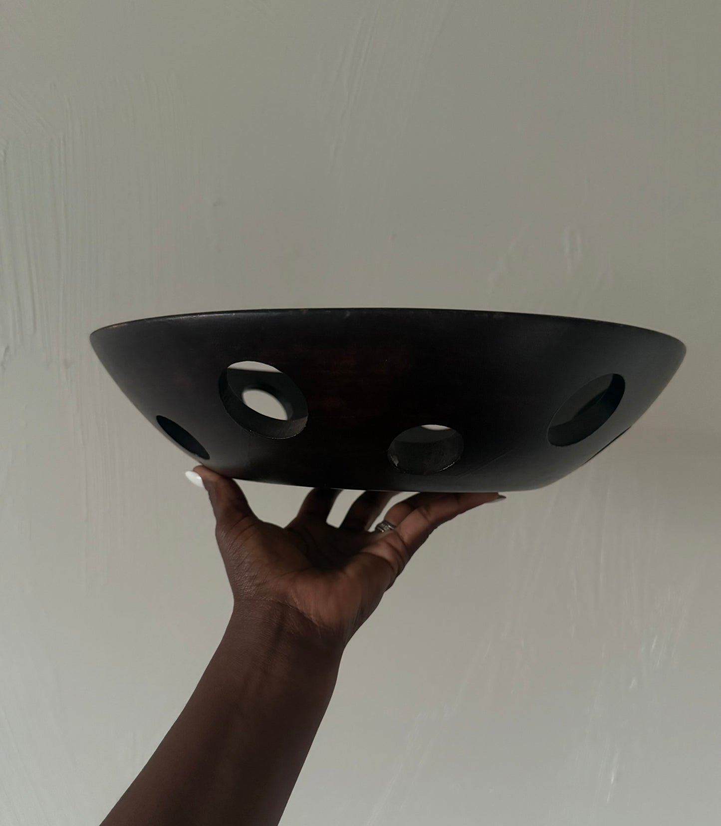 HANDCRAFTED WOODEN BOWL