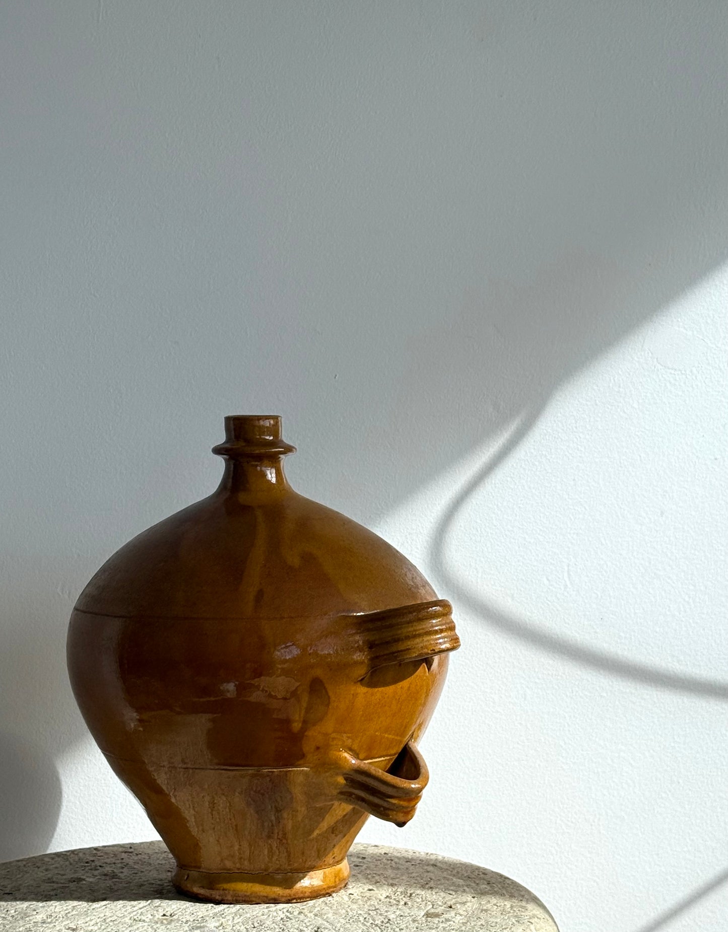 ANTIQUE FRENCH olive oil jar