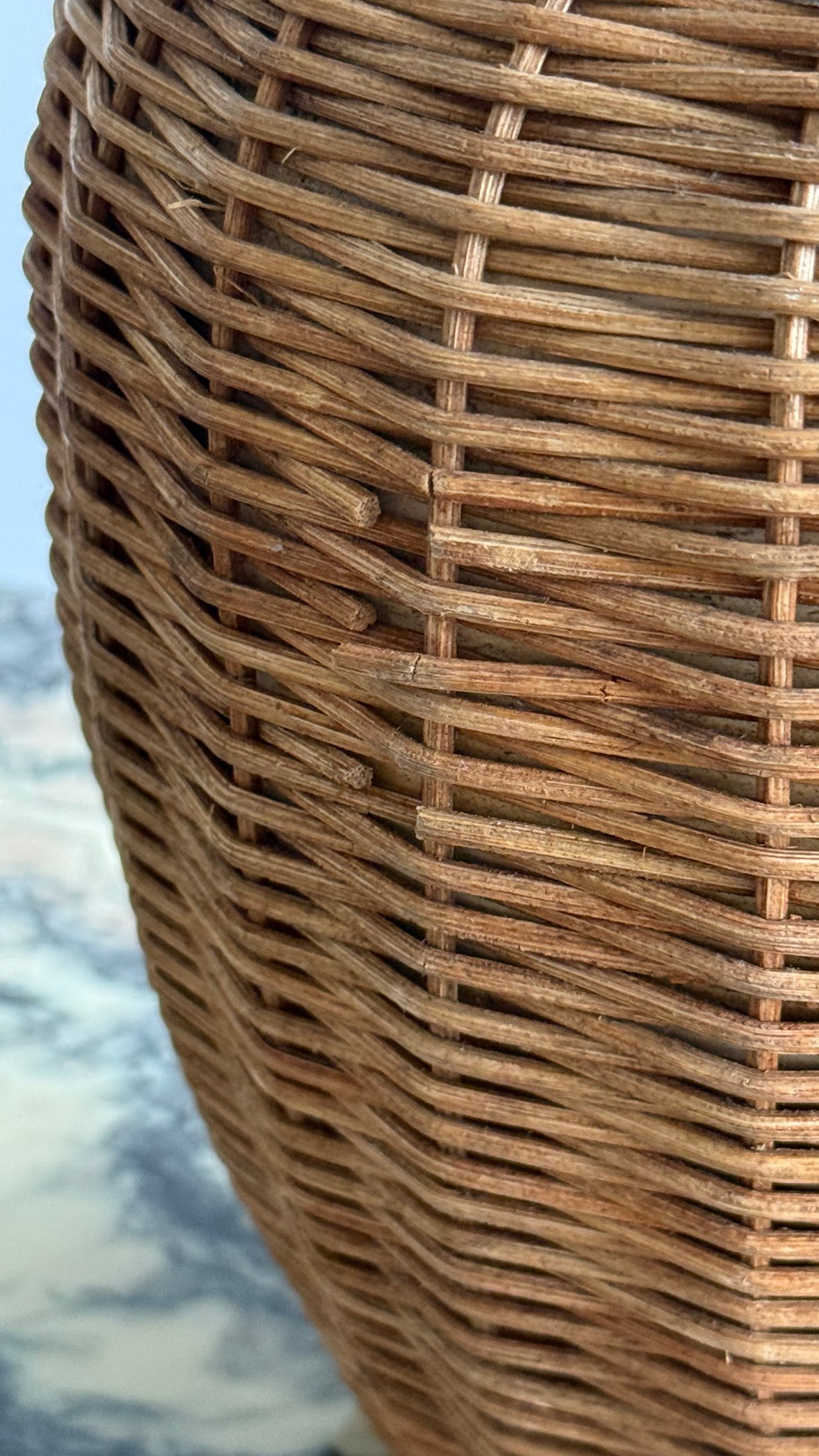Vintage Sears Woven Pottery Vase