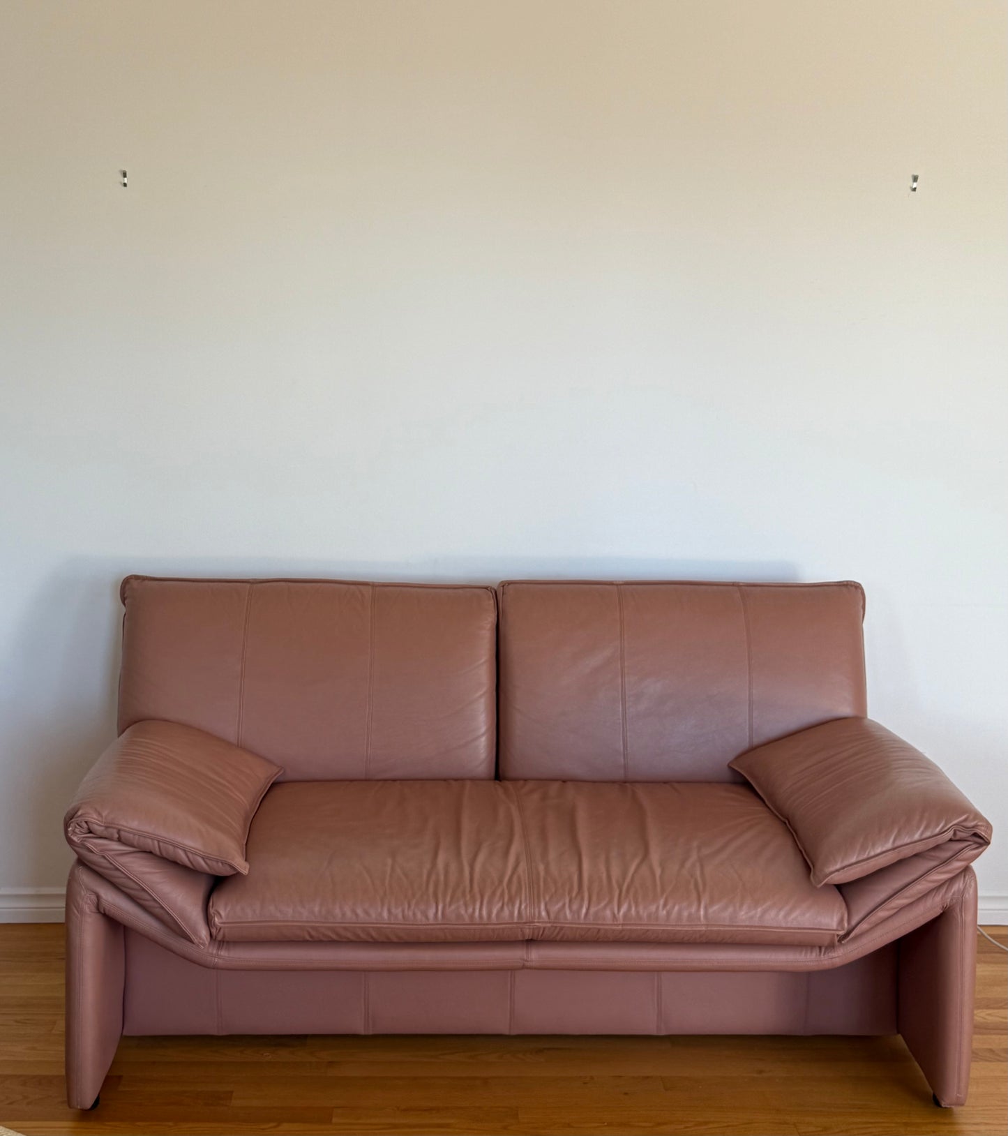 Post MOD Two Seater Leather SOFA