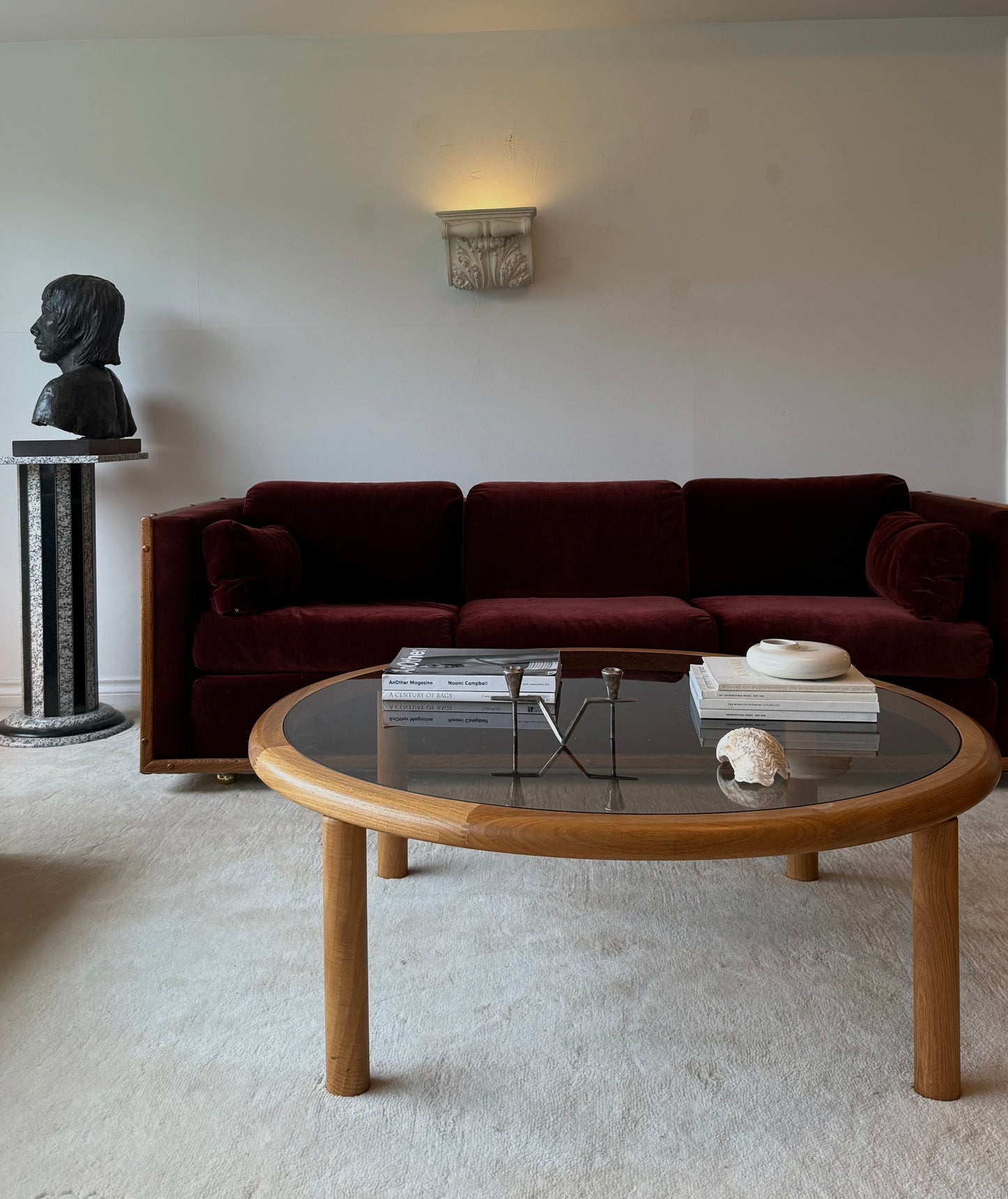 VNTG HANDMADE DANISH WOOD COFFEE TABLE