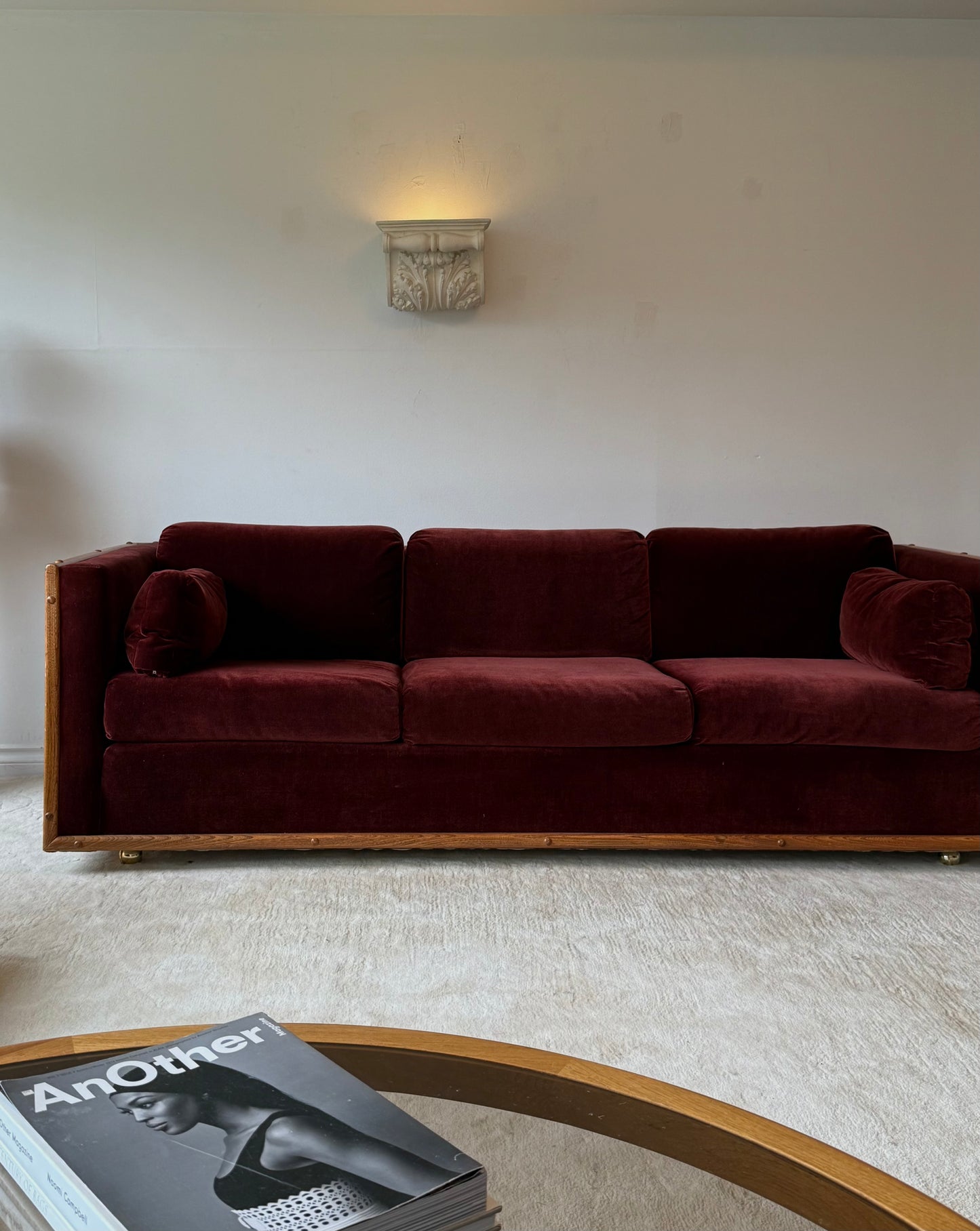 VNTG VELVET & WOOD SOFAs