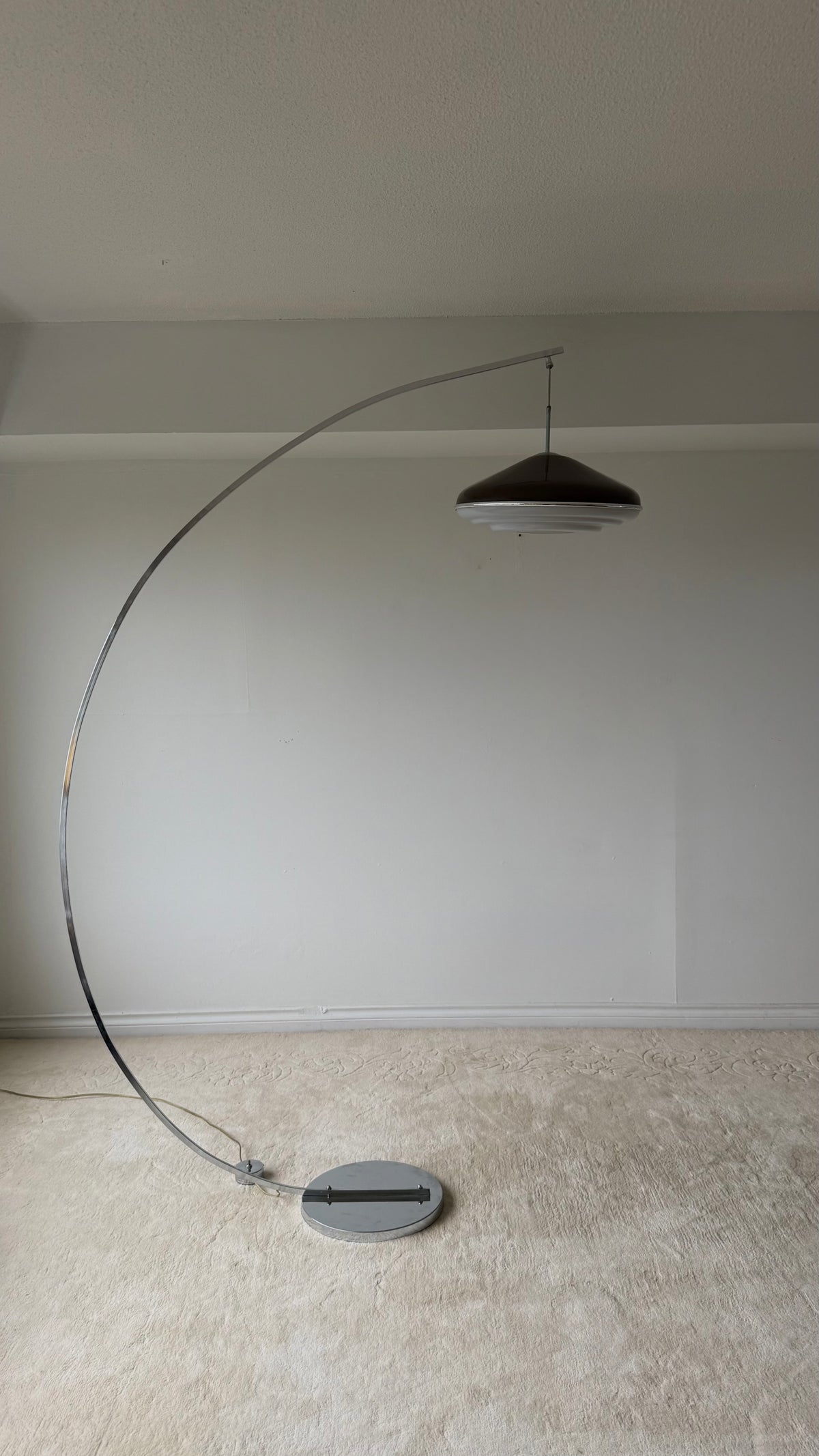 MCM CHROME Arch Lamp