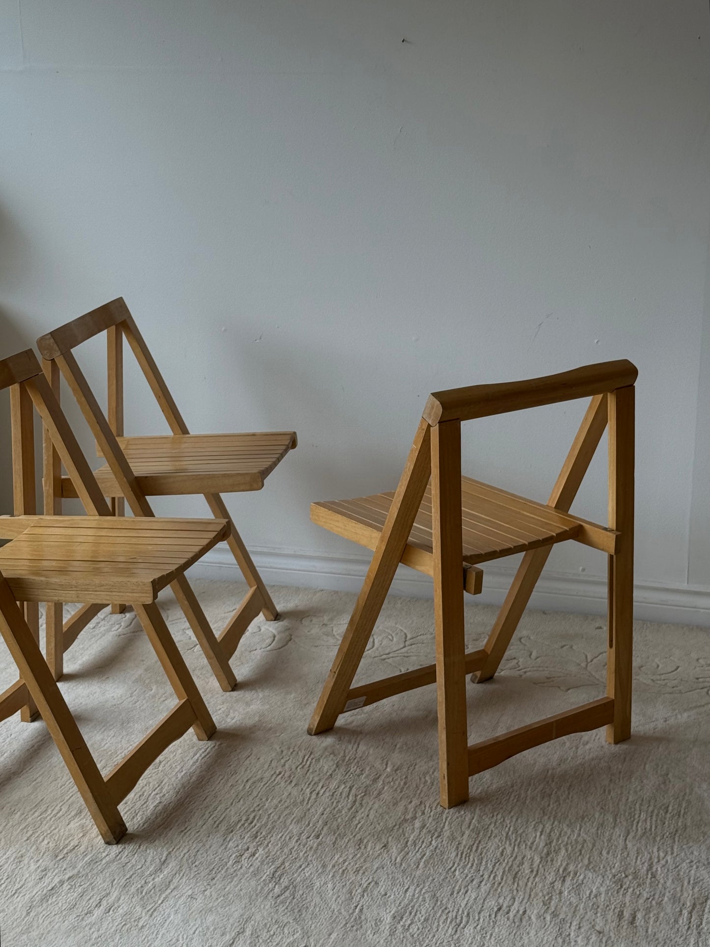 ALDO JACOBER INSPIRED FOLDING CHAIRS