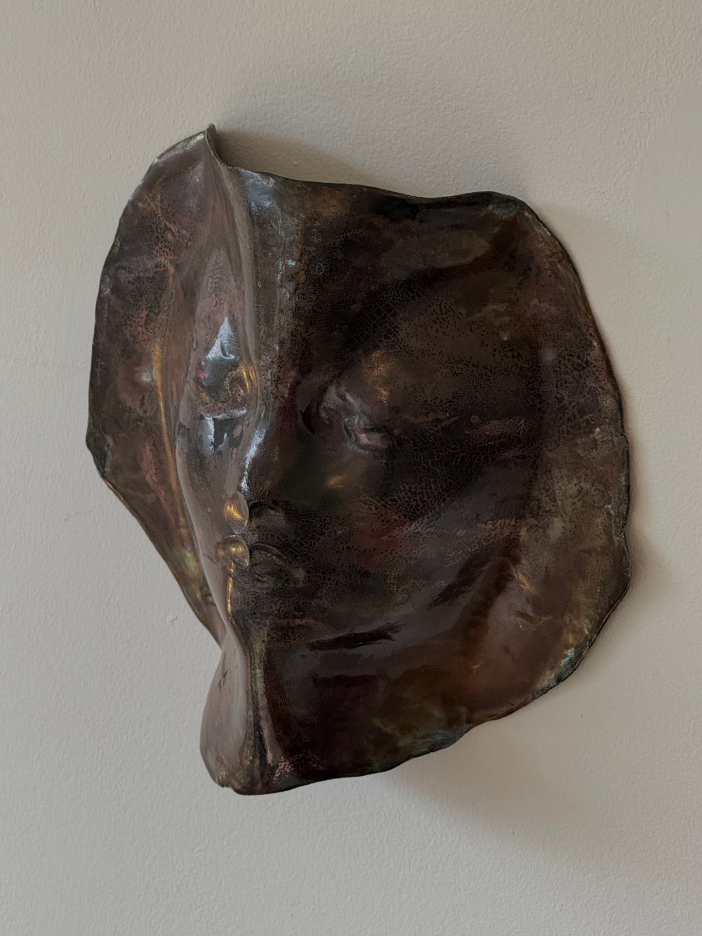 VINTAGE POTTERY WALL SCULPTURE