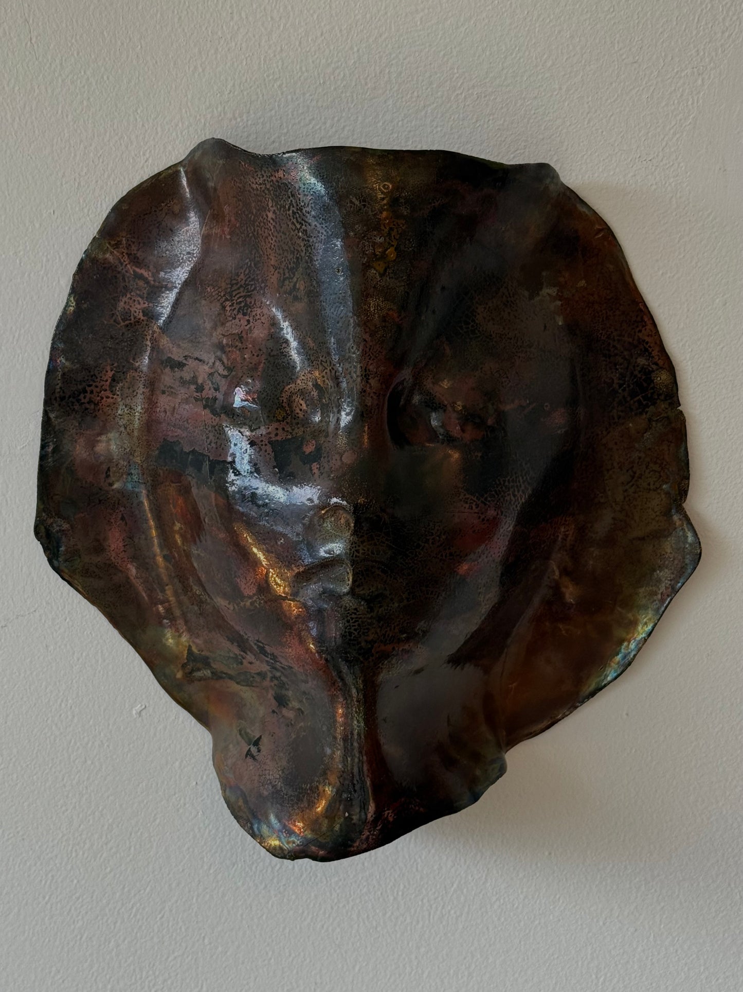VINTAGE POTTERY WALL SCULPTURE