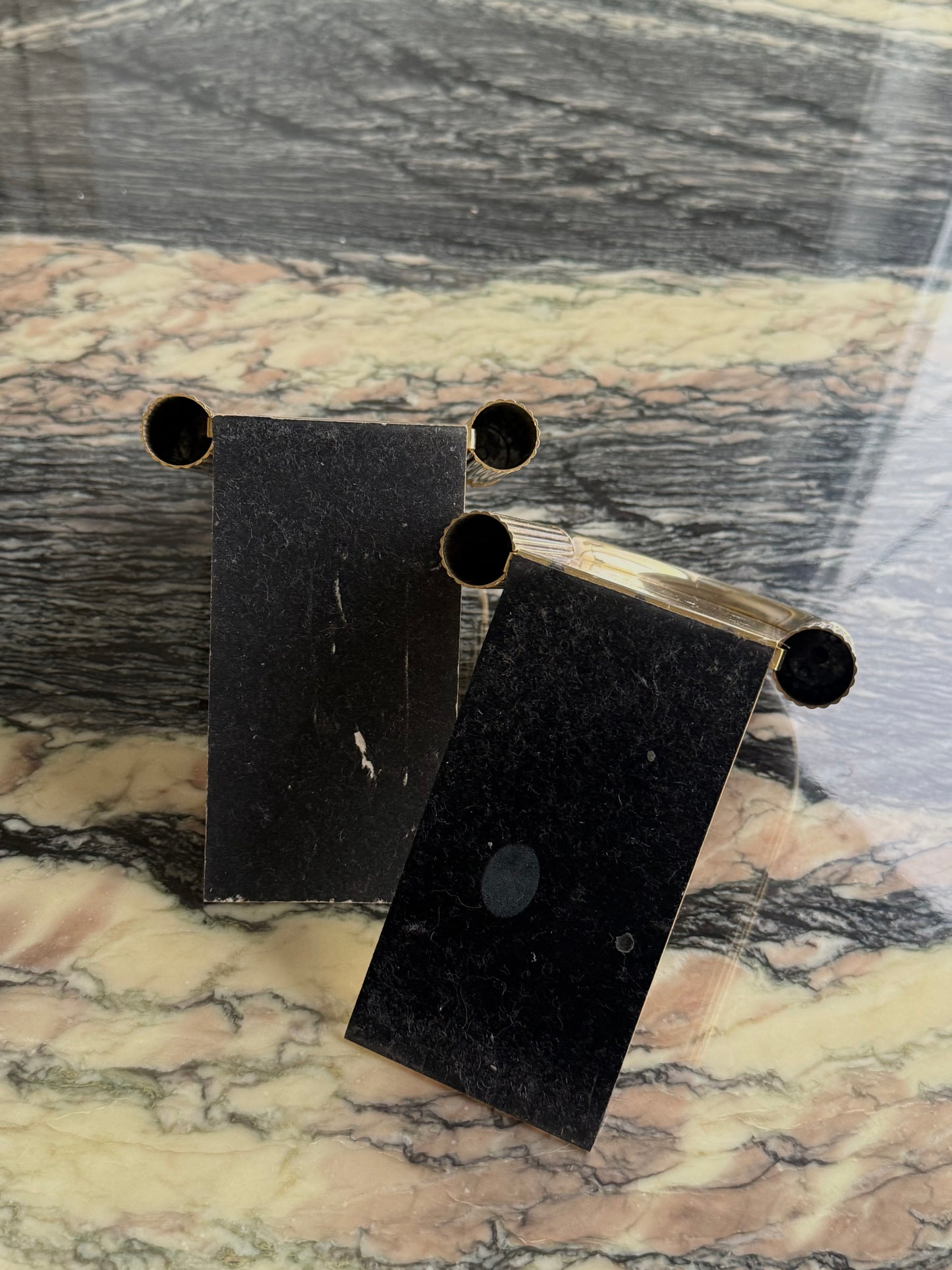 MCM BRASS Arch Bookends