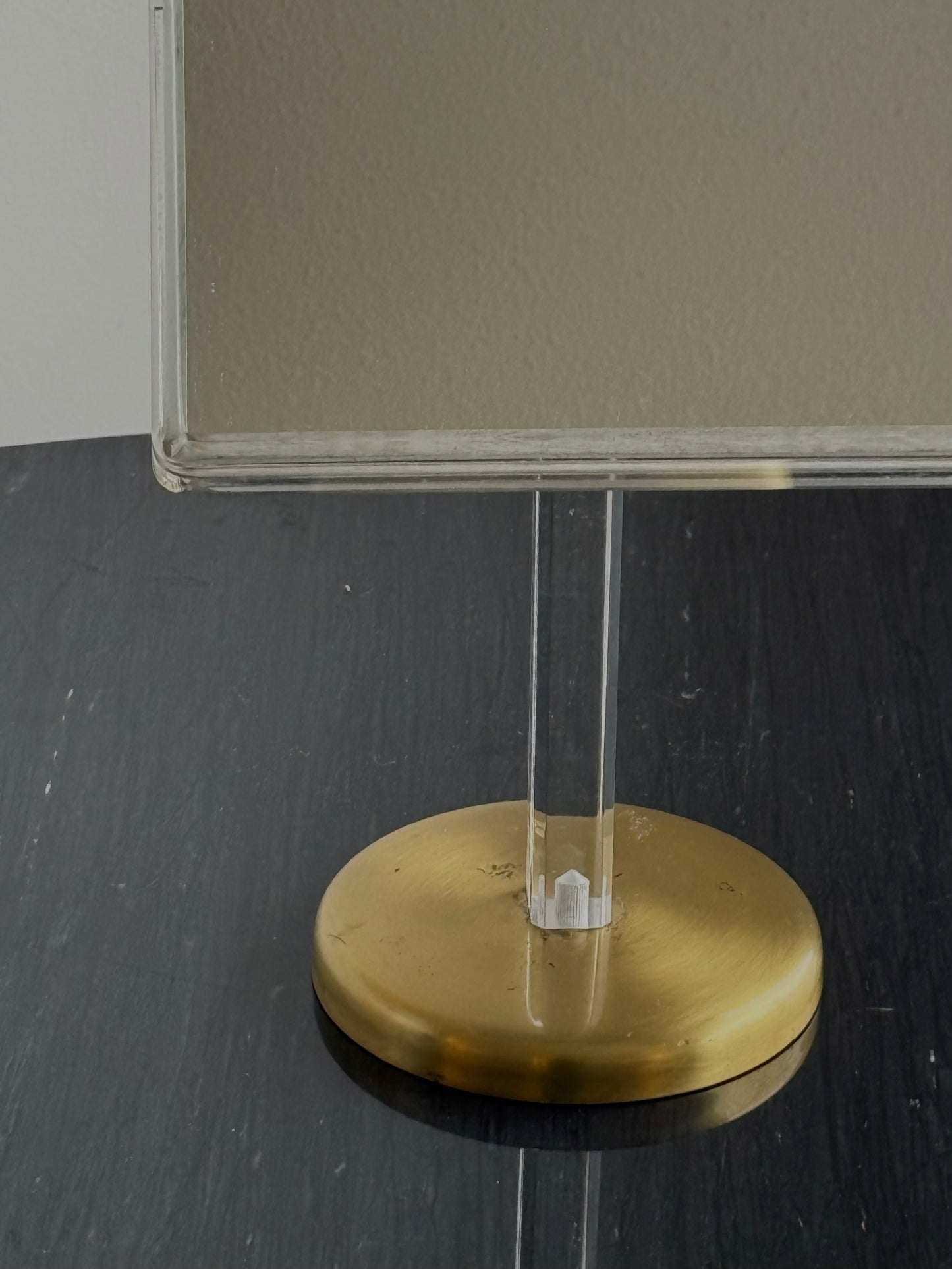 ART DECO LUCITE Mirror