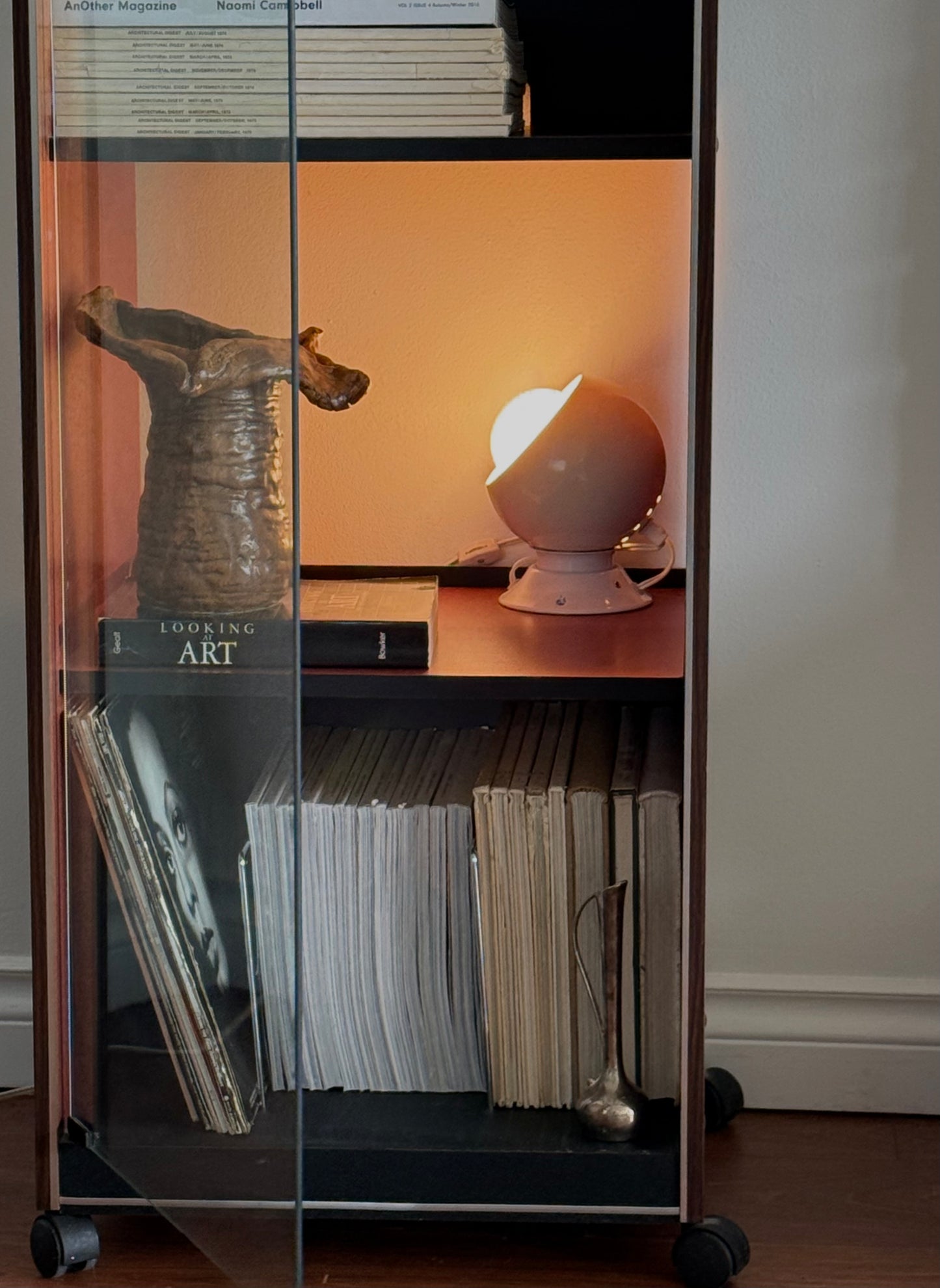 ca. 1980s RECORD CABINET