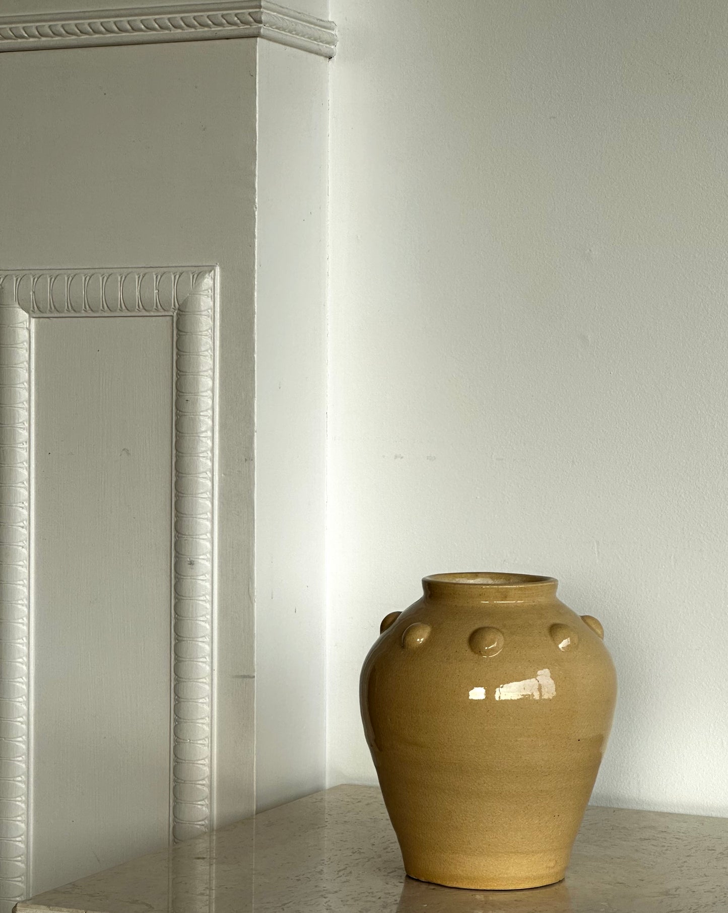 GLAZED POTTERY VASE