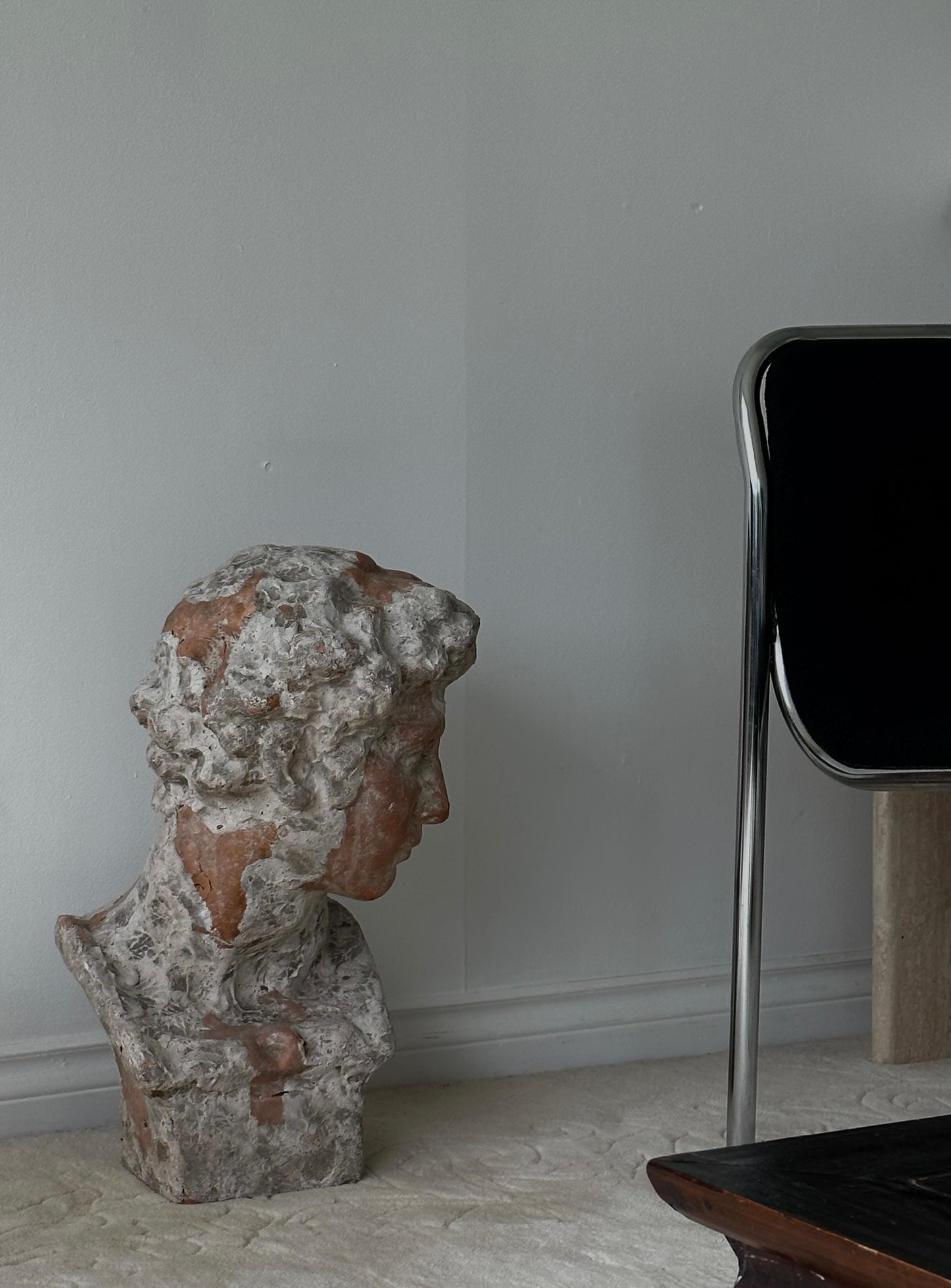 TERRACOTTA MALE BUST