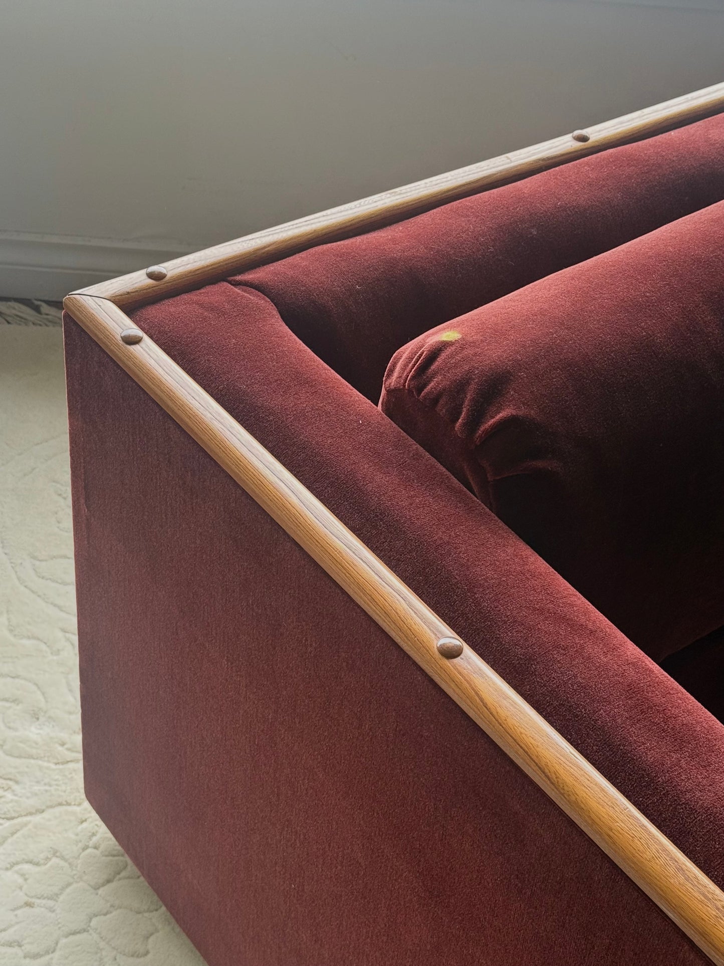 VINTAGE Velvet & Wood Sofas