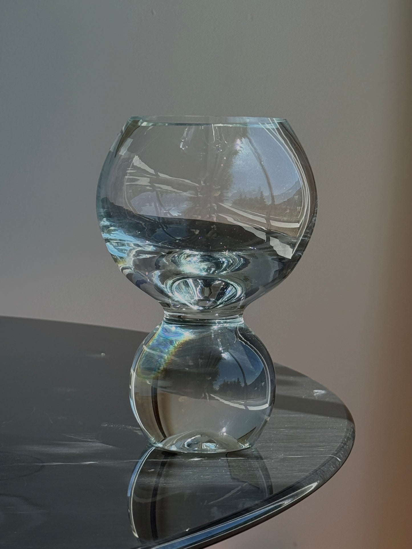 VINTAGE CRYSTAL VASE