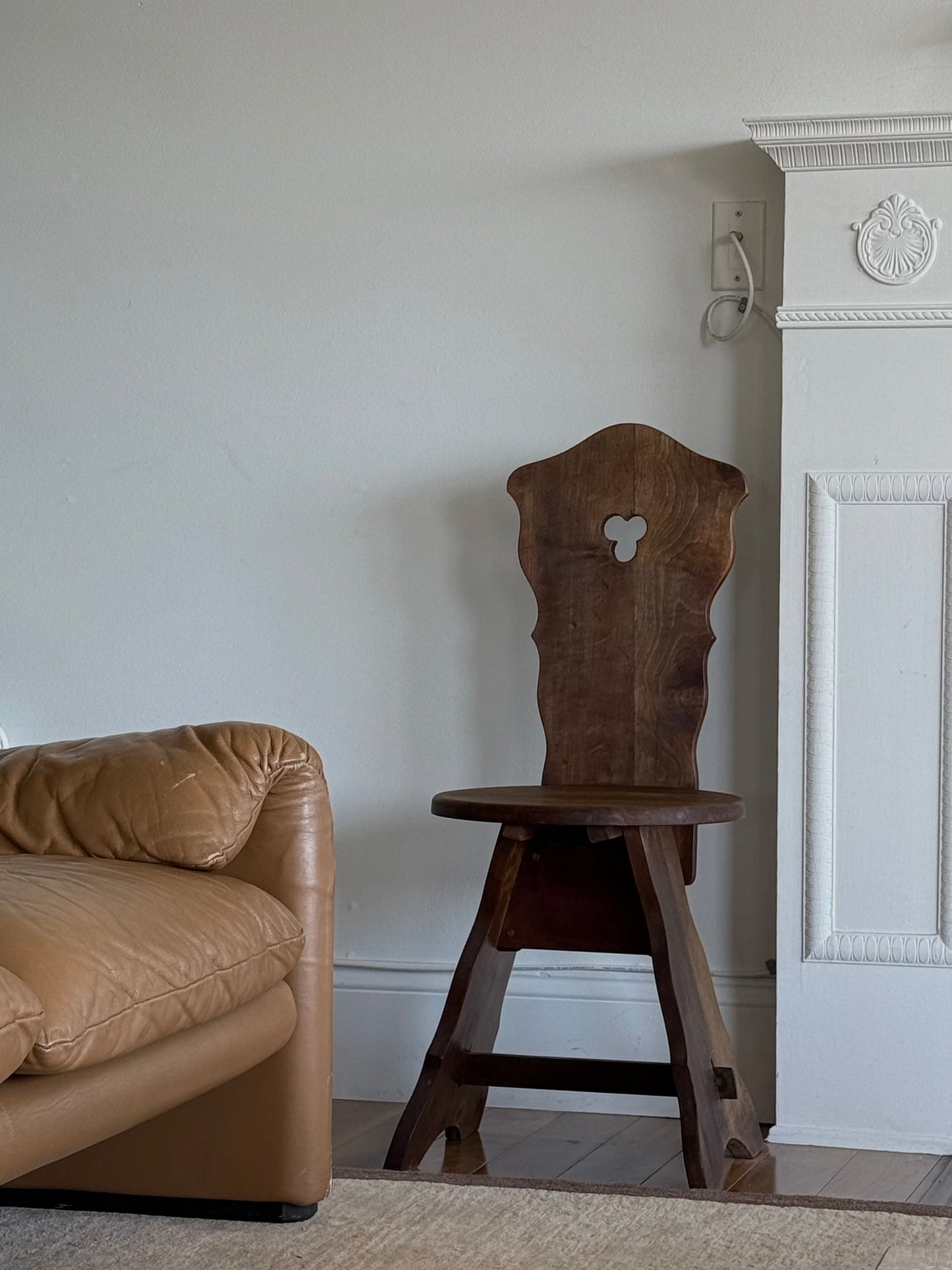BRUTALIST DESIGN VINTAGE CHAIR