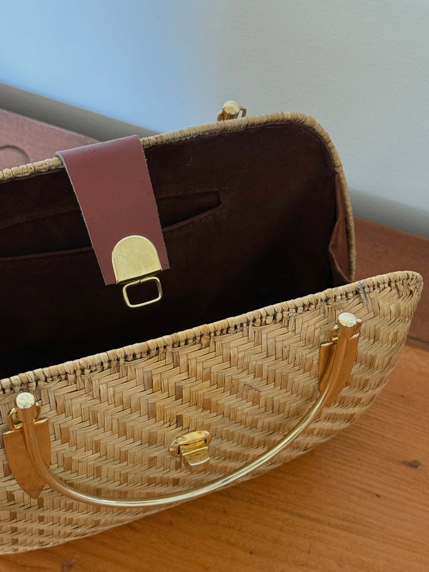 Vintage Woven Purse