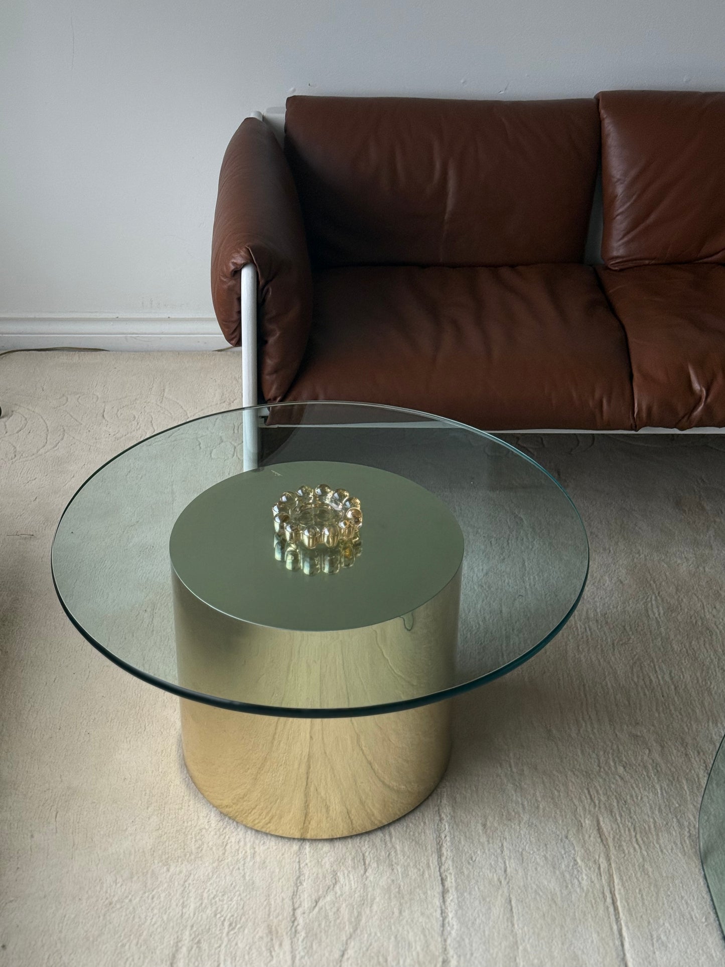 VINTAGE DRUM COFFEE TABLE