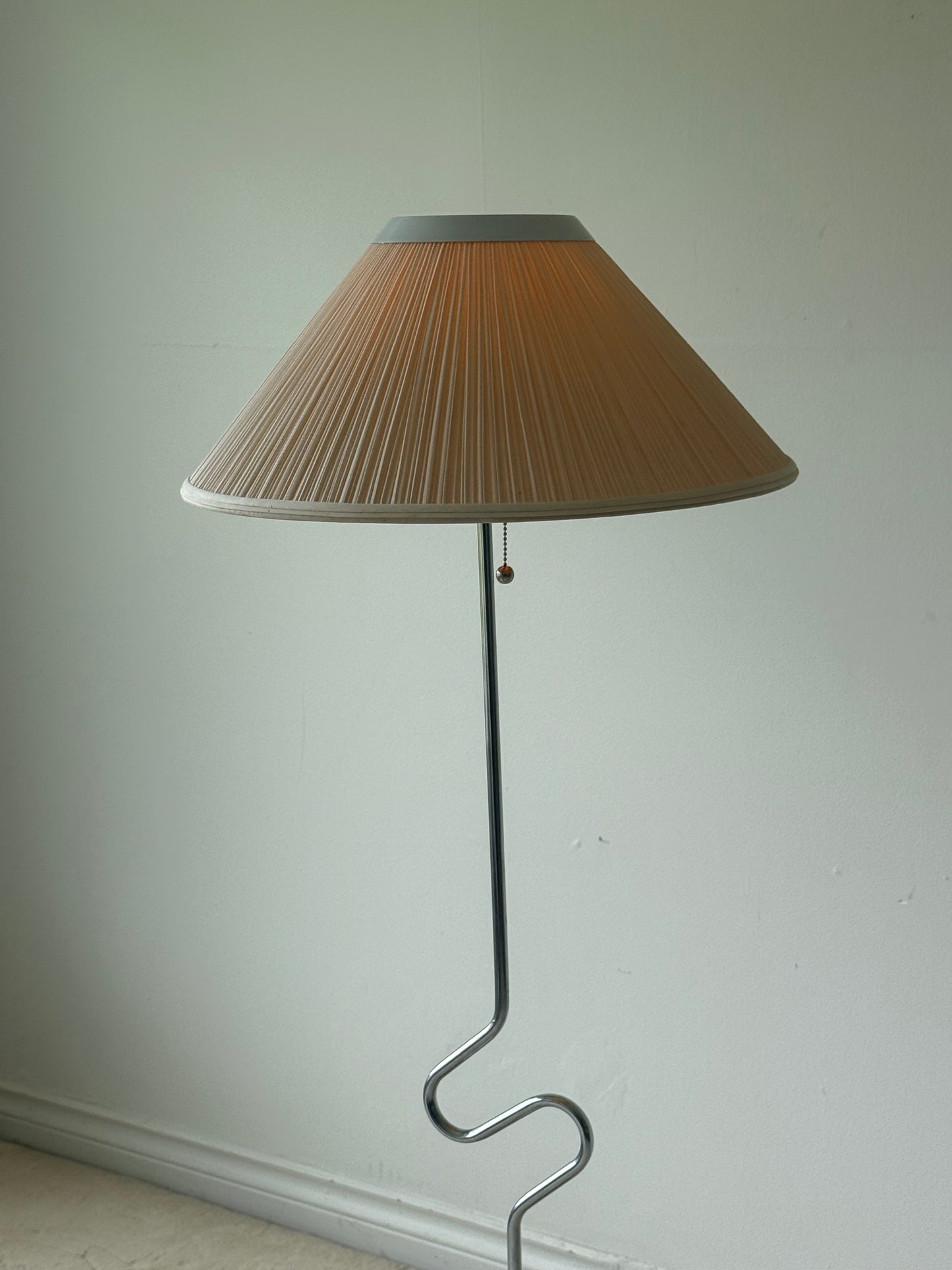 Post MOD Chrome FLOOR LAMP