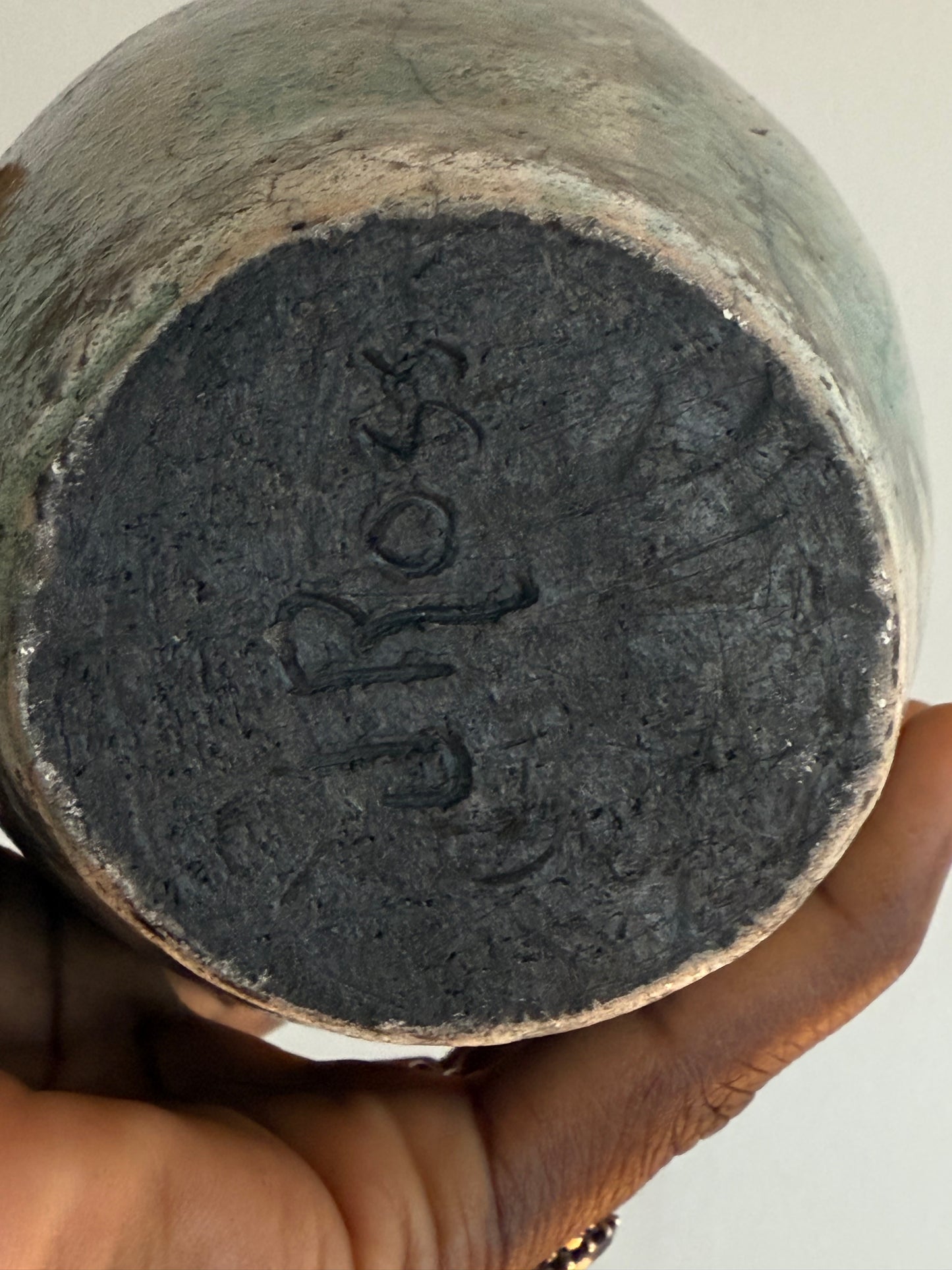 Vintage Sculptural Raku Pottery