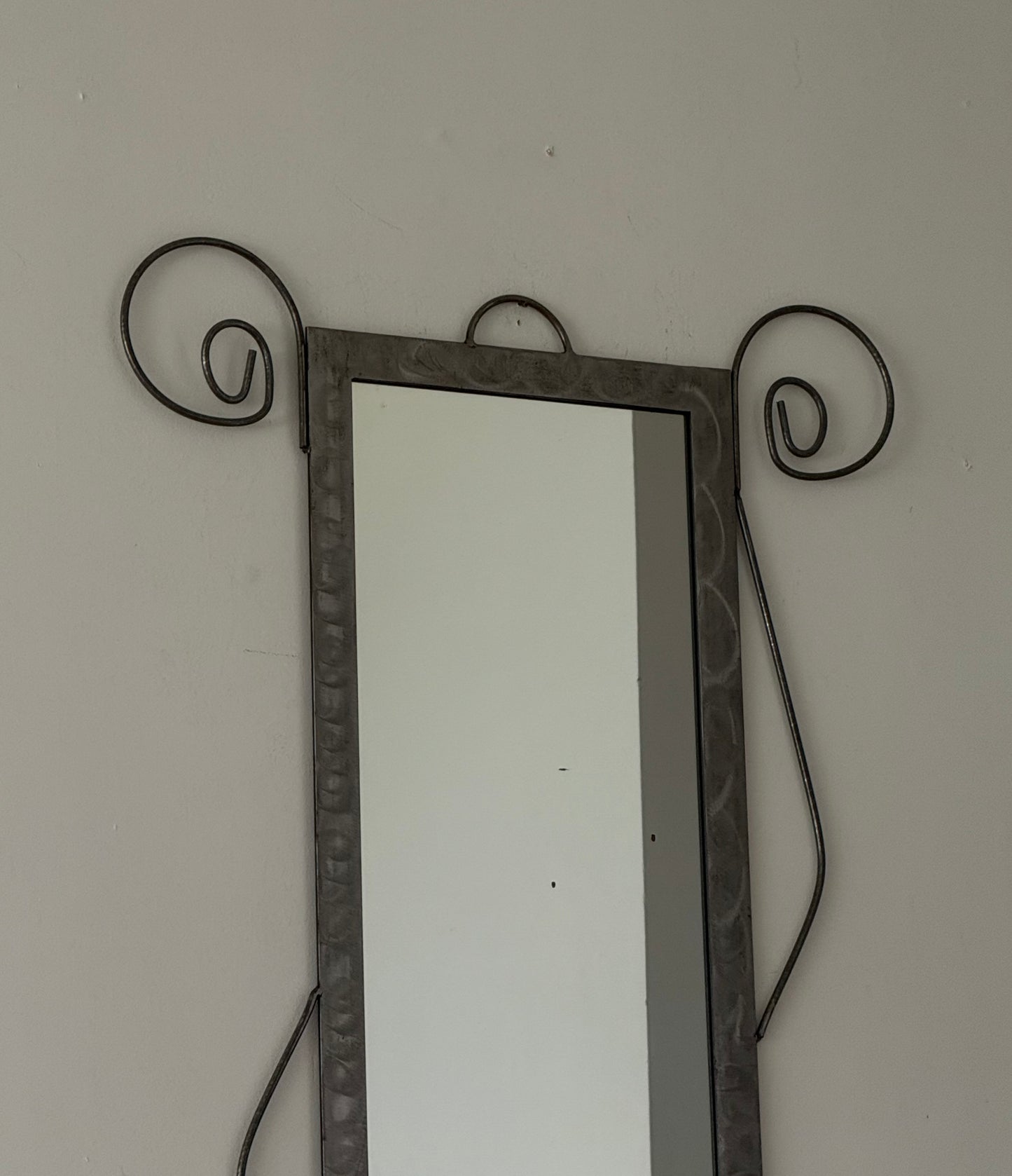 OOAK Vintage IRON & METAL Mirror