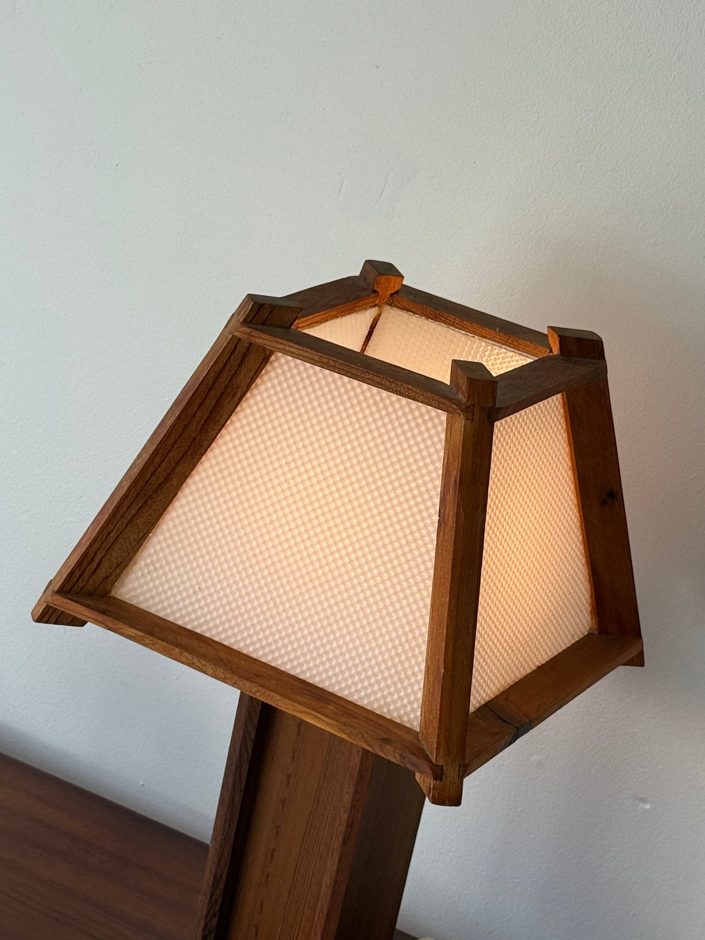 OOAK Vintage Architectural Lamp