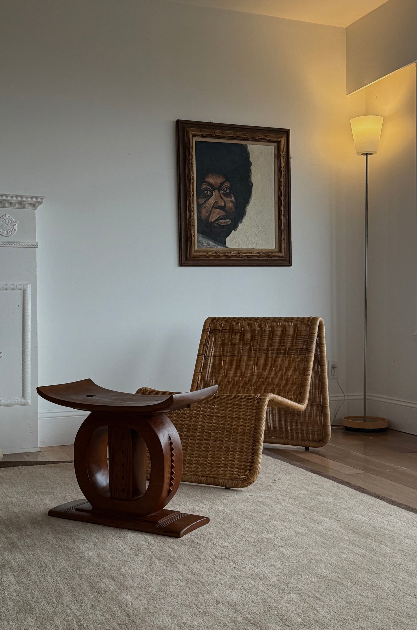 VINTAGE NINA SIMONE PAINTING