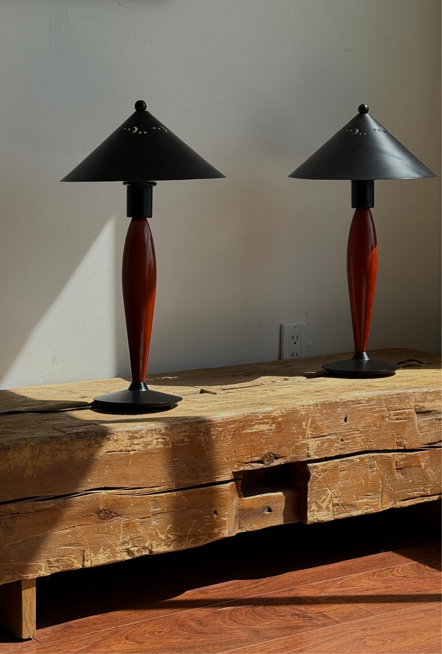 Post Mod WOOD and METAL Lamps