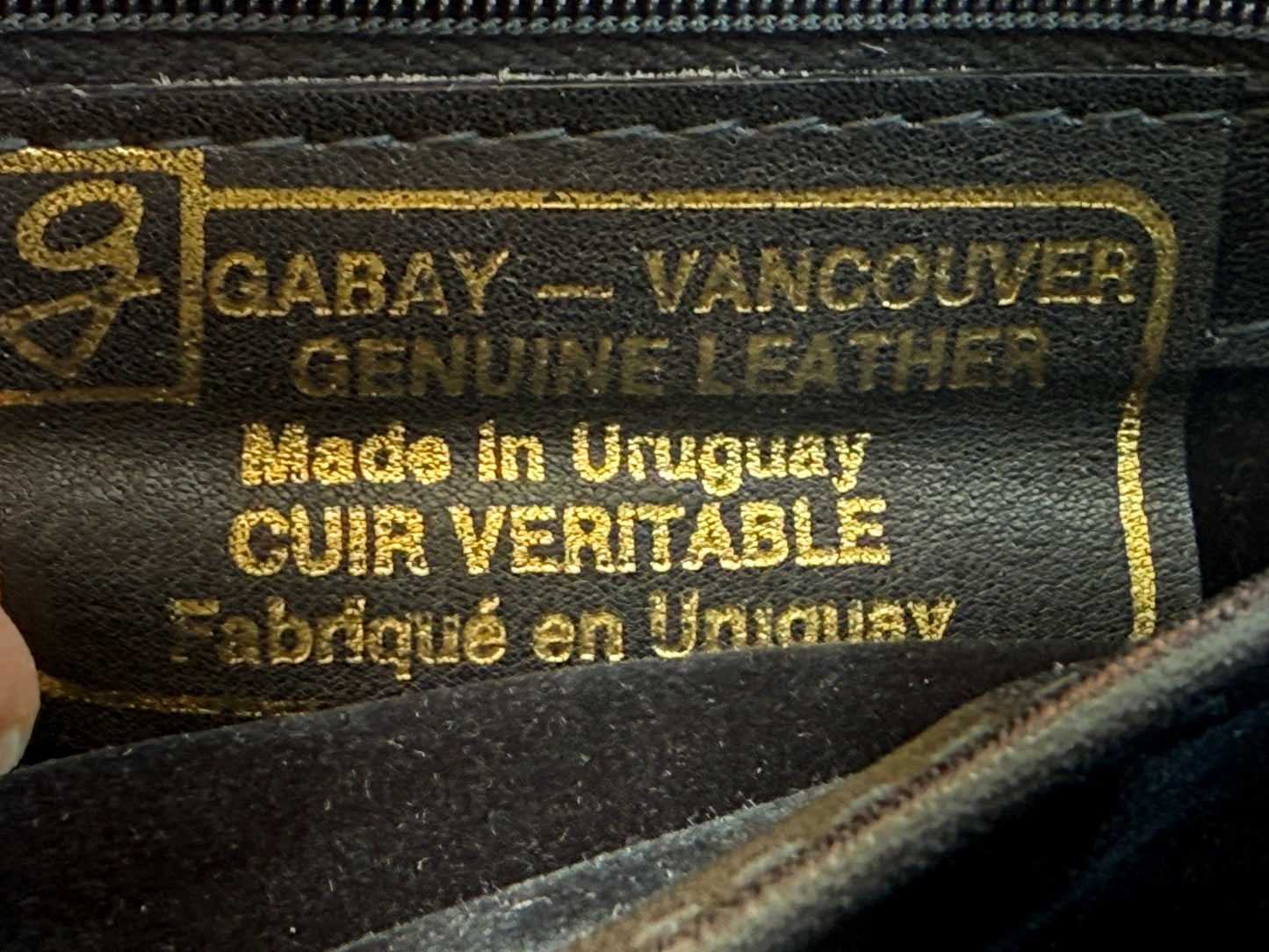 VINTAGE GABAY LEATHER PURSE