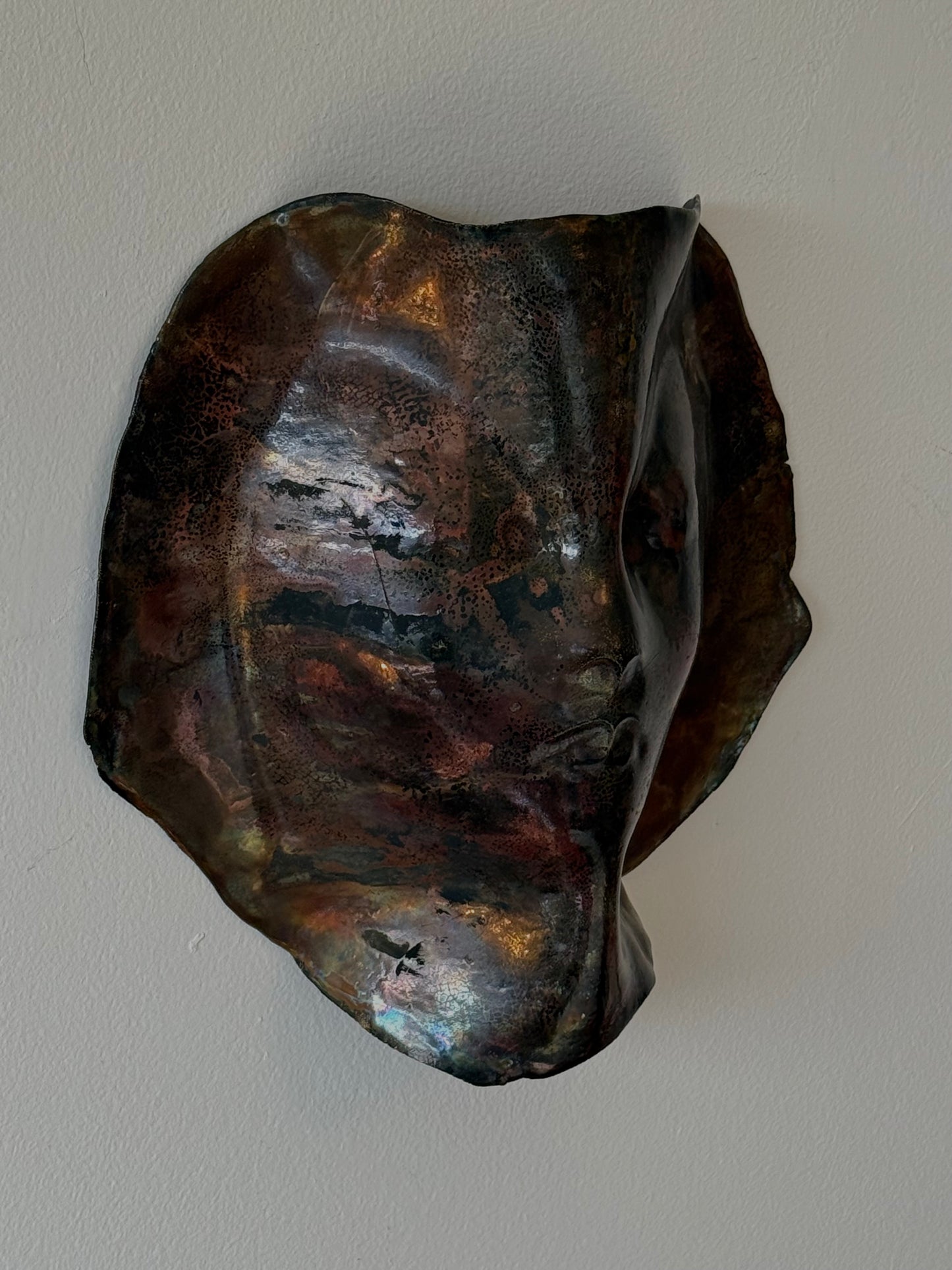 VINTAGE POTTERY WALL SCULPTURE