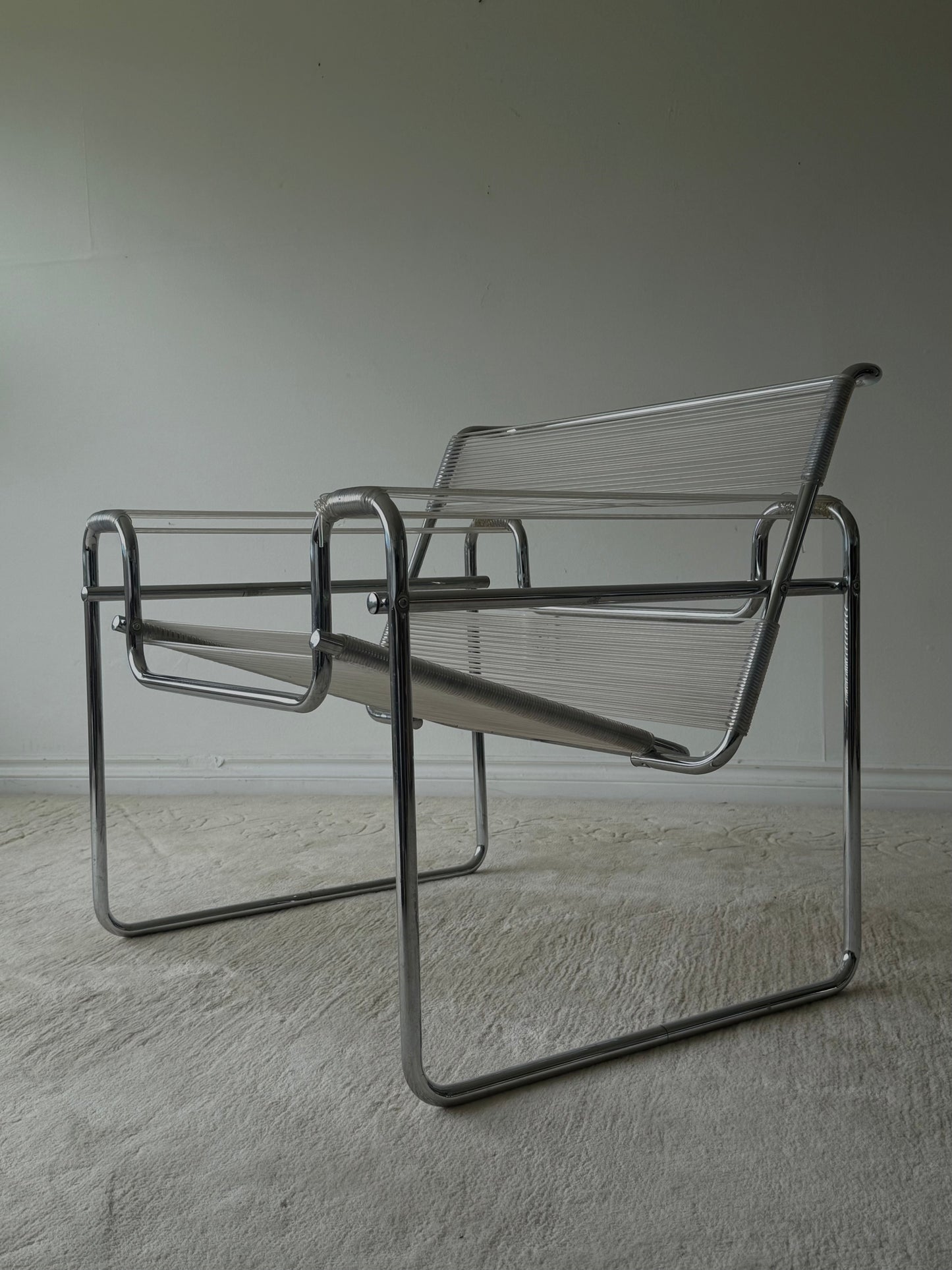 VINTAGE Marcel Breuer Wassily Style Spaghetti B3 Chair