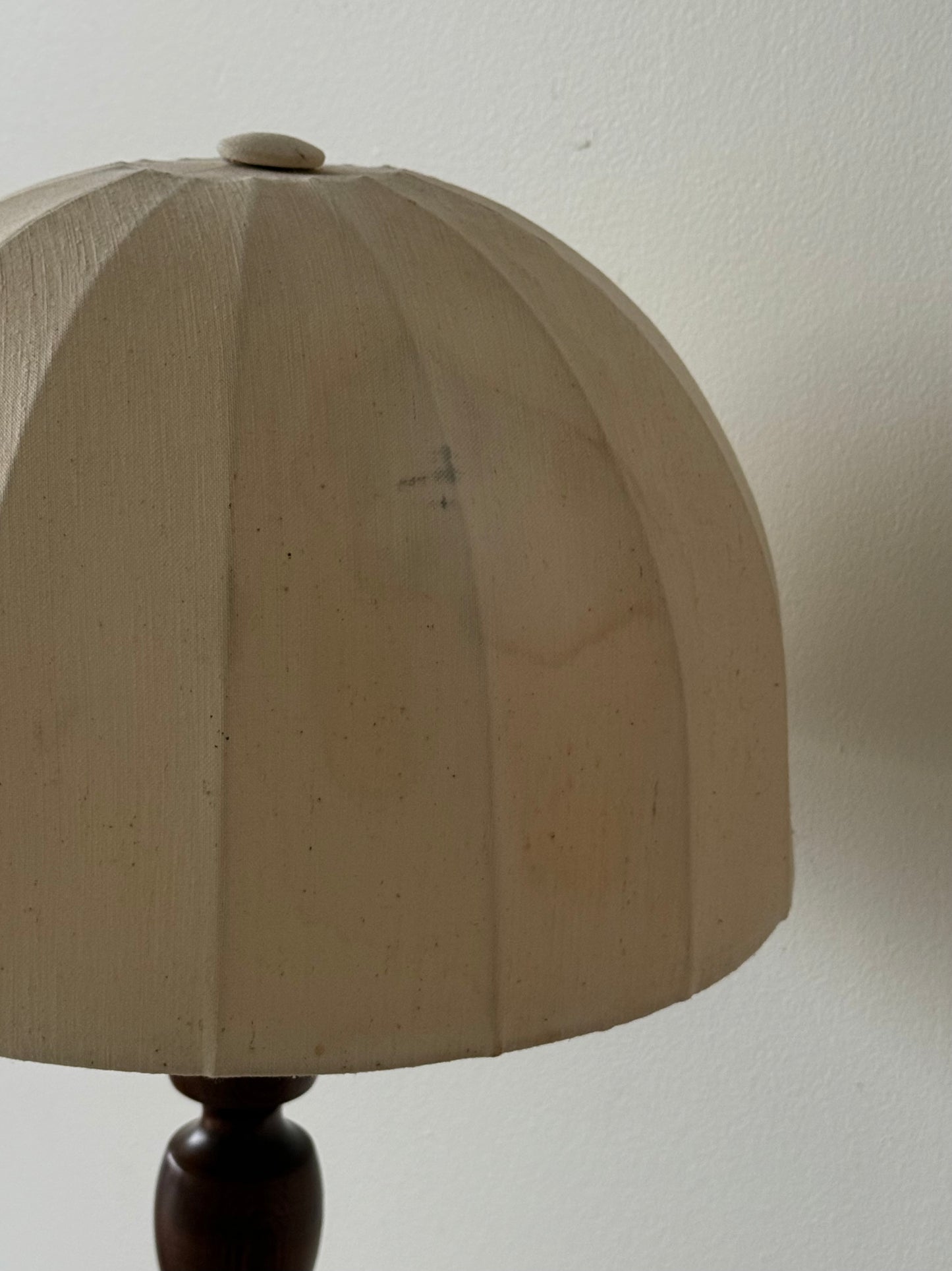 1970s WOOD LAMP