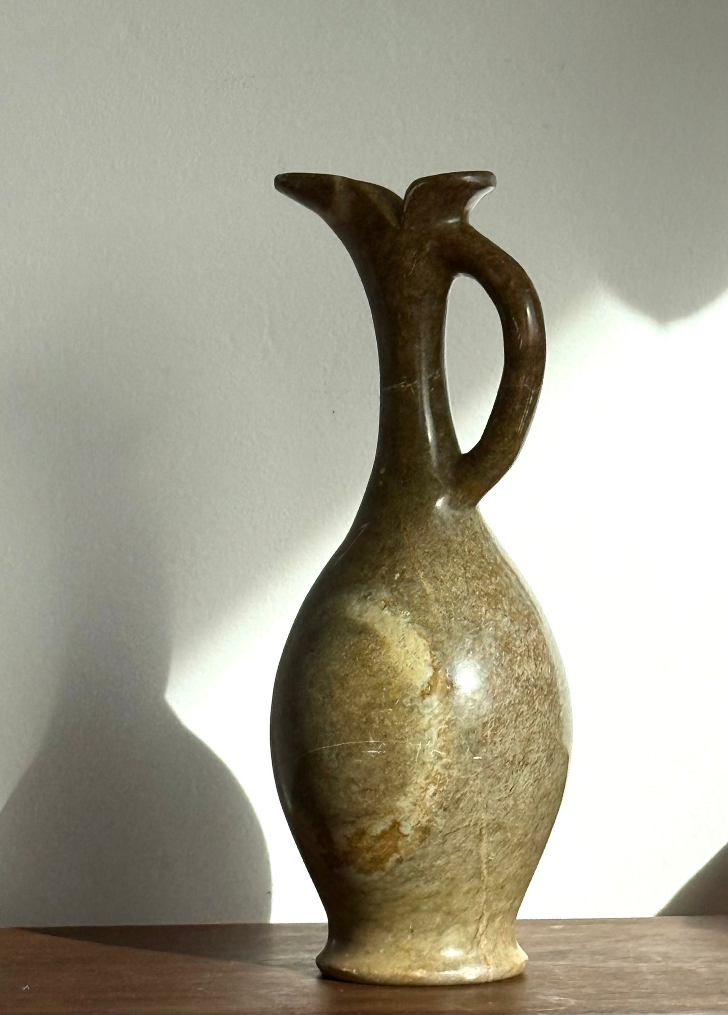 MCM STONE DECORATIVE PITCHER