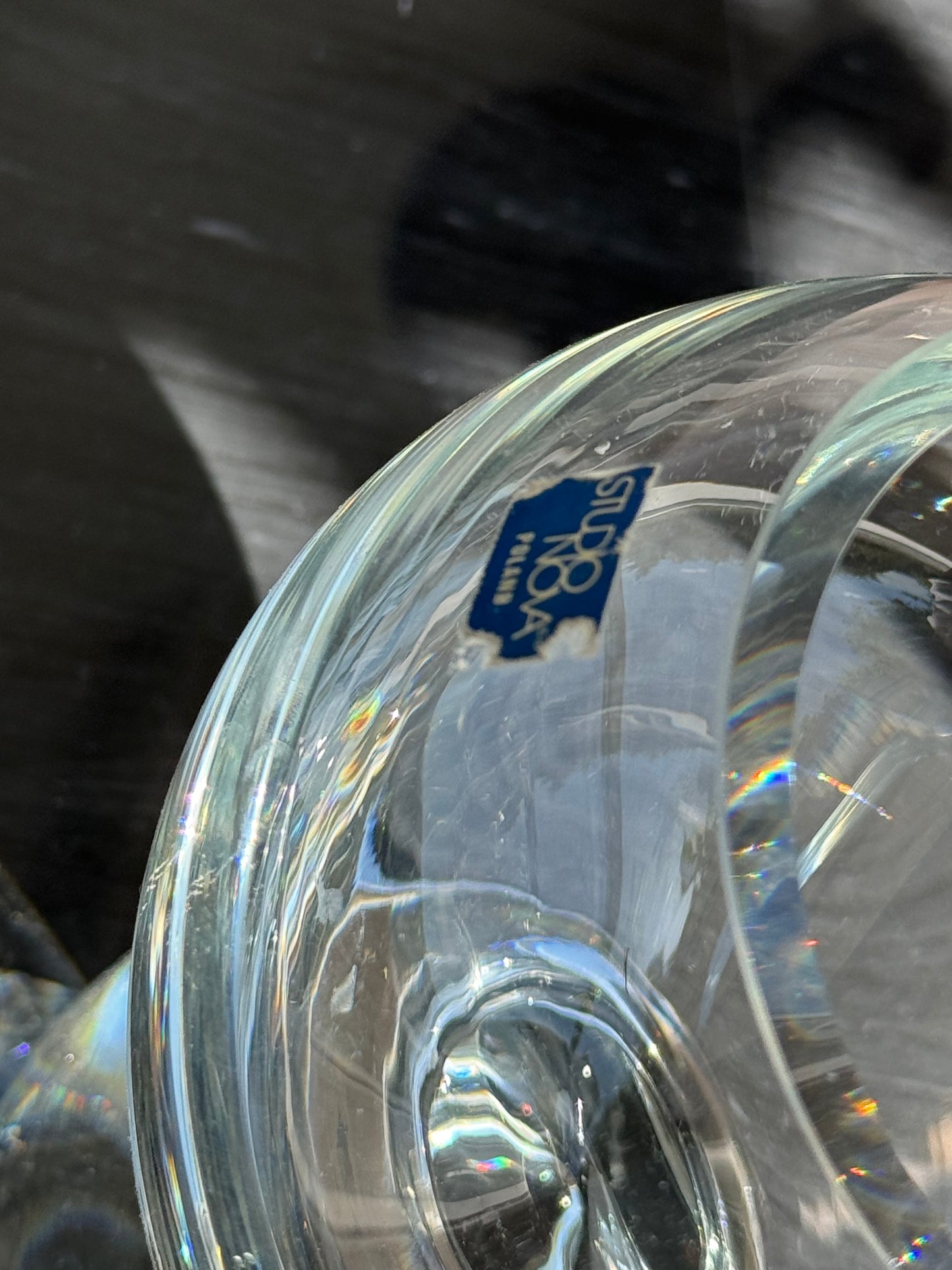 VINTAGE CRYSTAL VASE