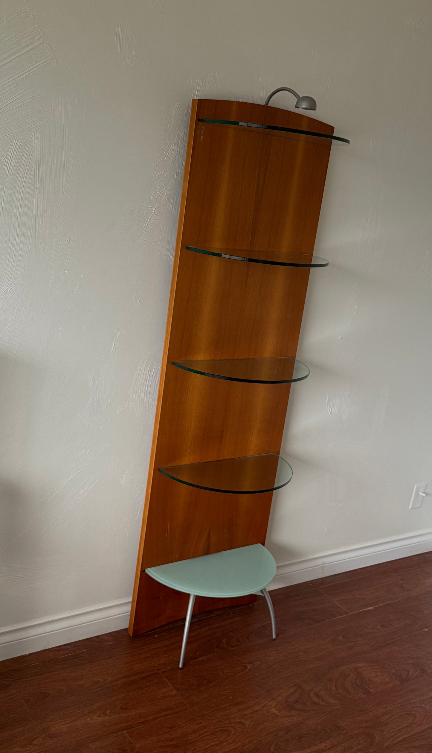 1990s CATTELAN ITALIA ART DECO STYLE SHELF