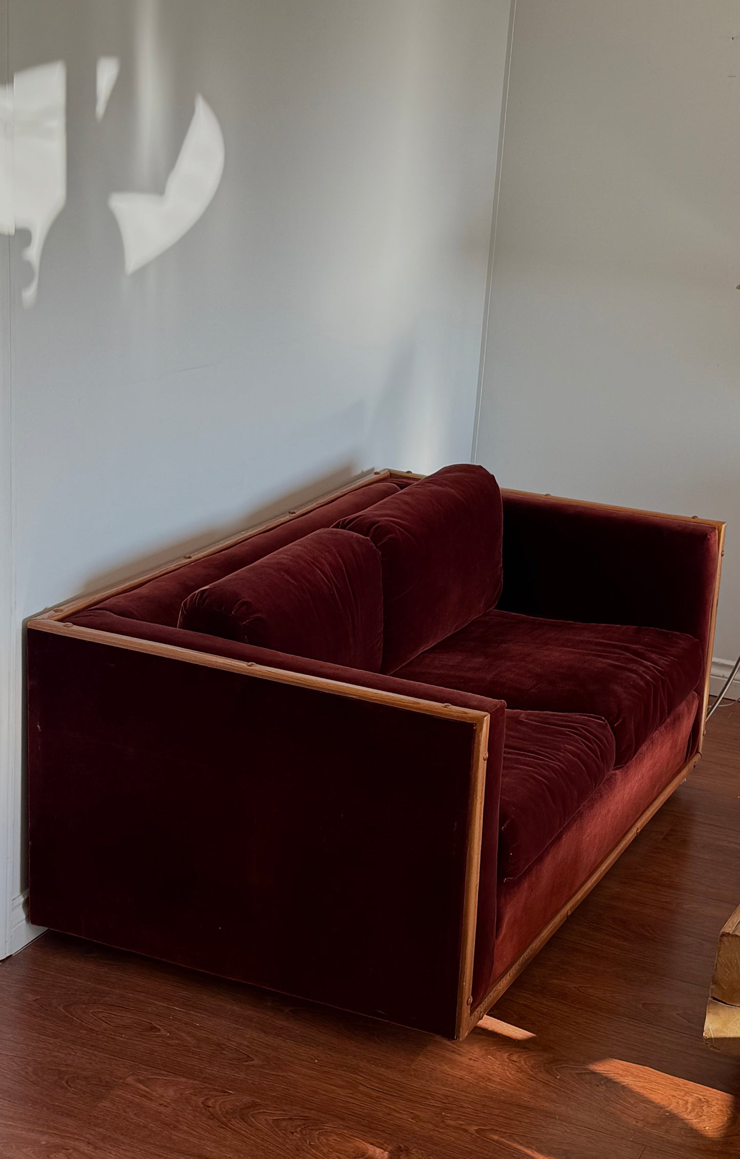 VNTG VELVET & WOOD SOFAs