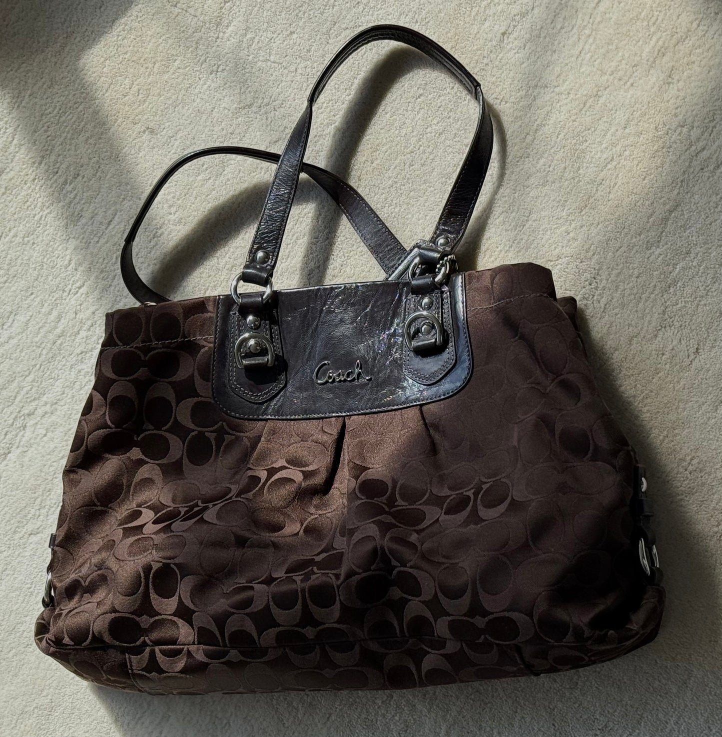 COACH Ashley Brown G1051 F15510 Satchel BAG
