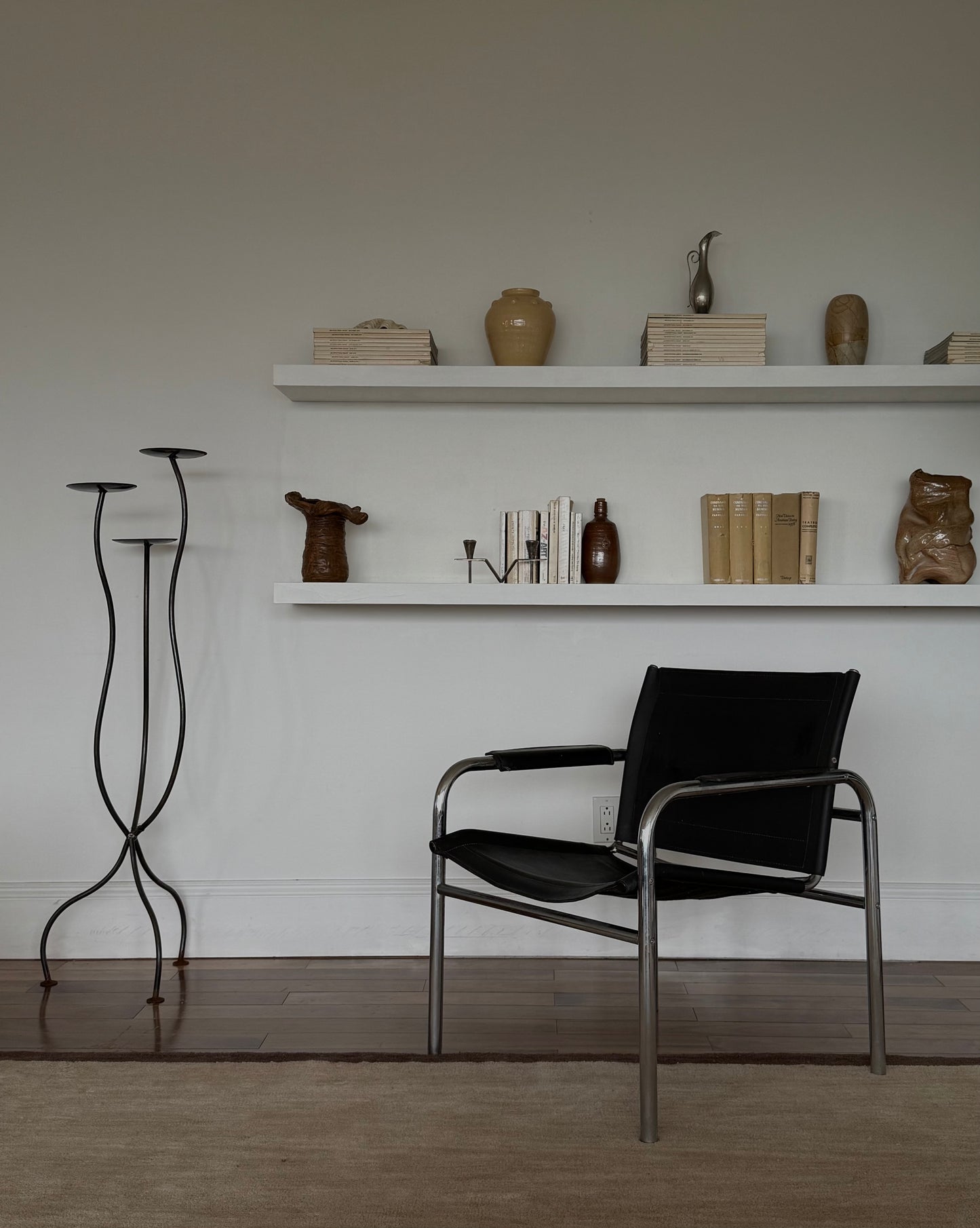 Hand Forged Iron candelabra