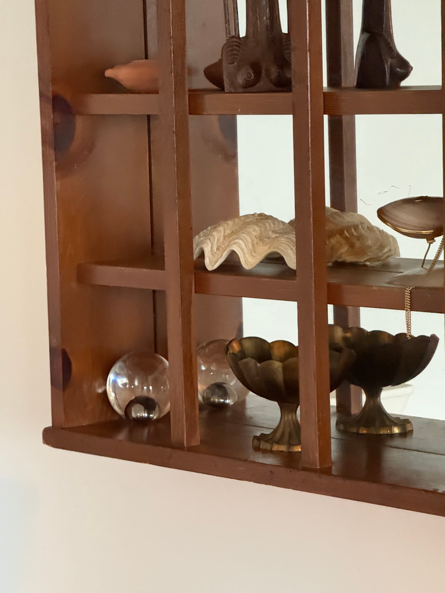 VINTAGE ARCH WOODEN SHELF