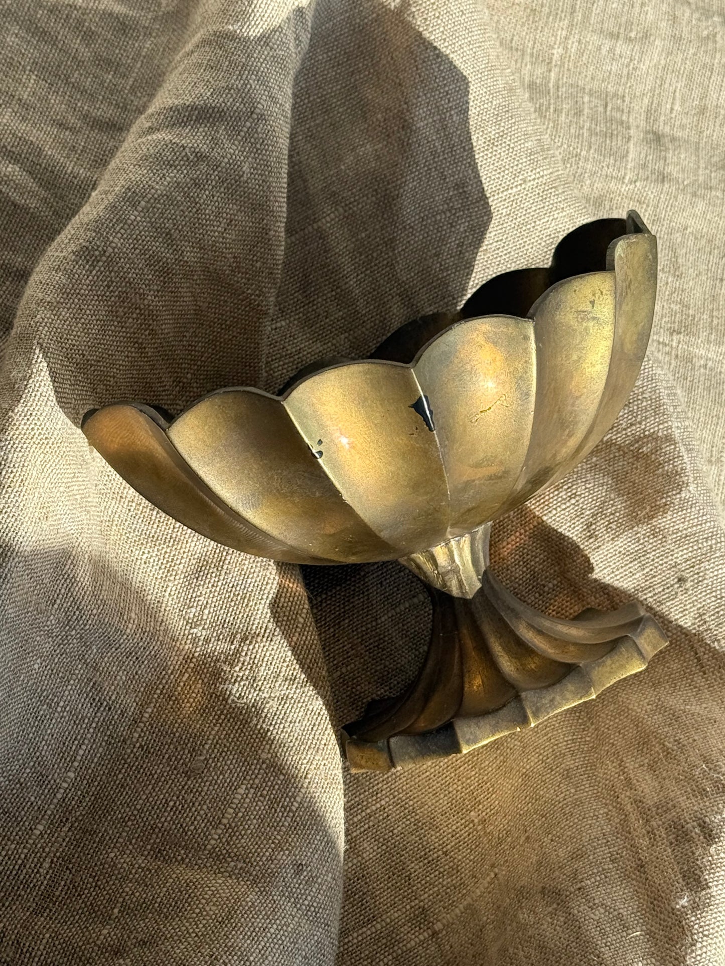 VINTAGE BRASS BOWL