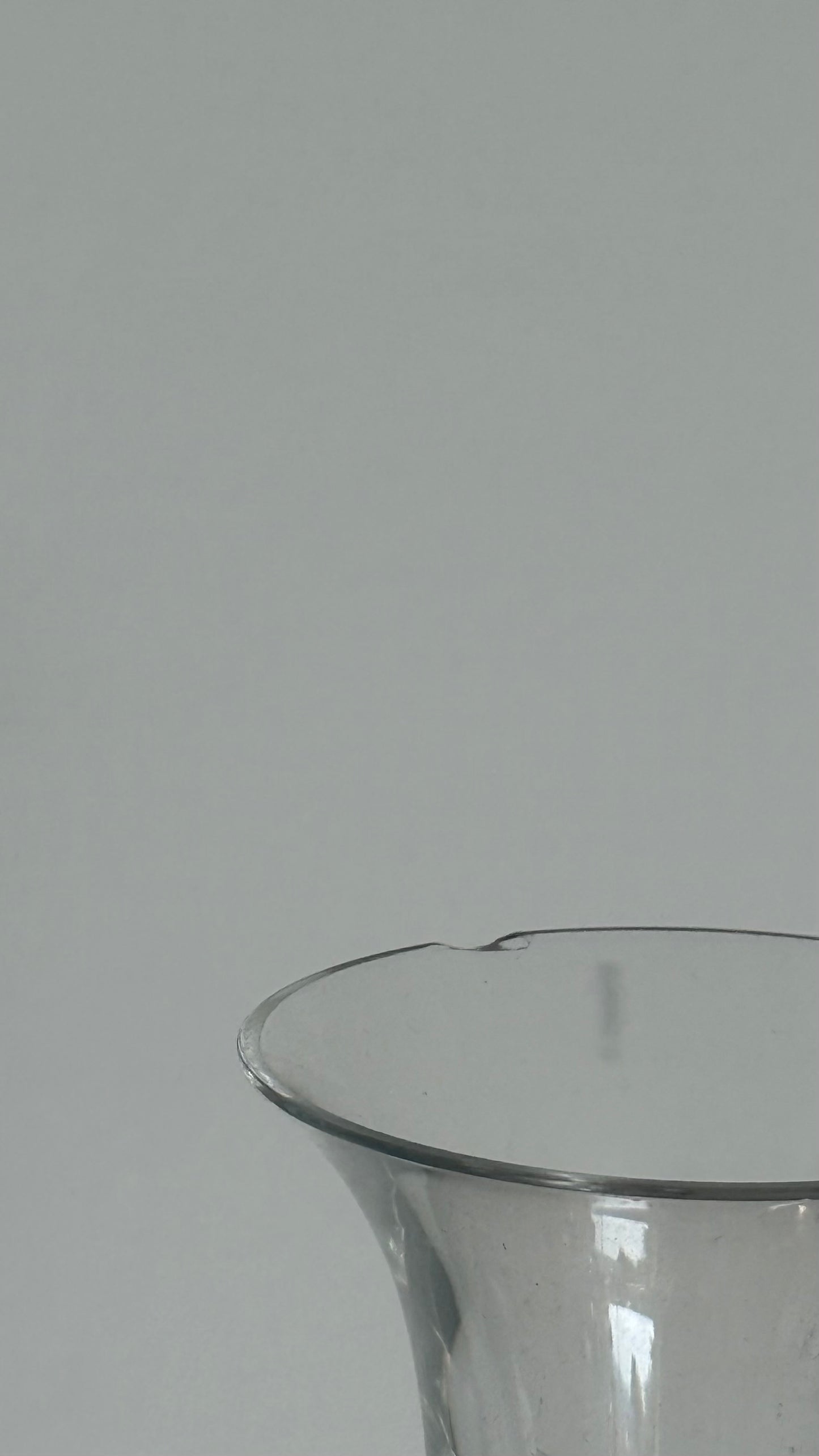 Vintage Glass Candleholders