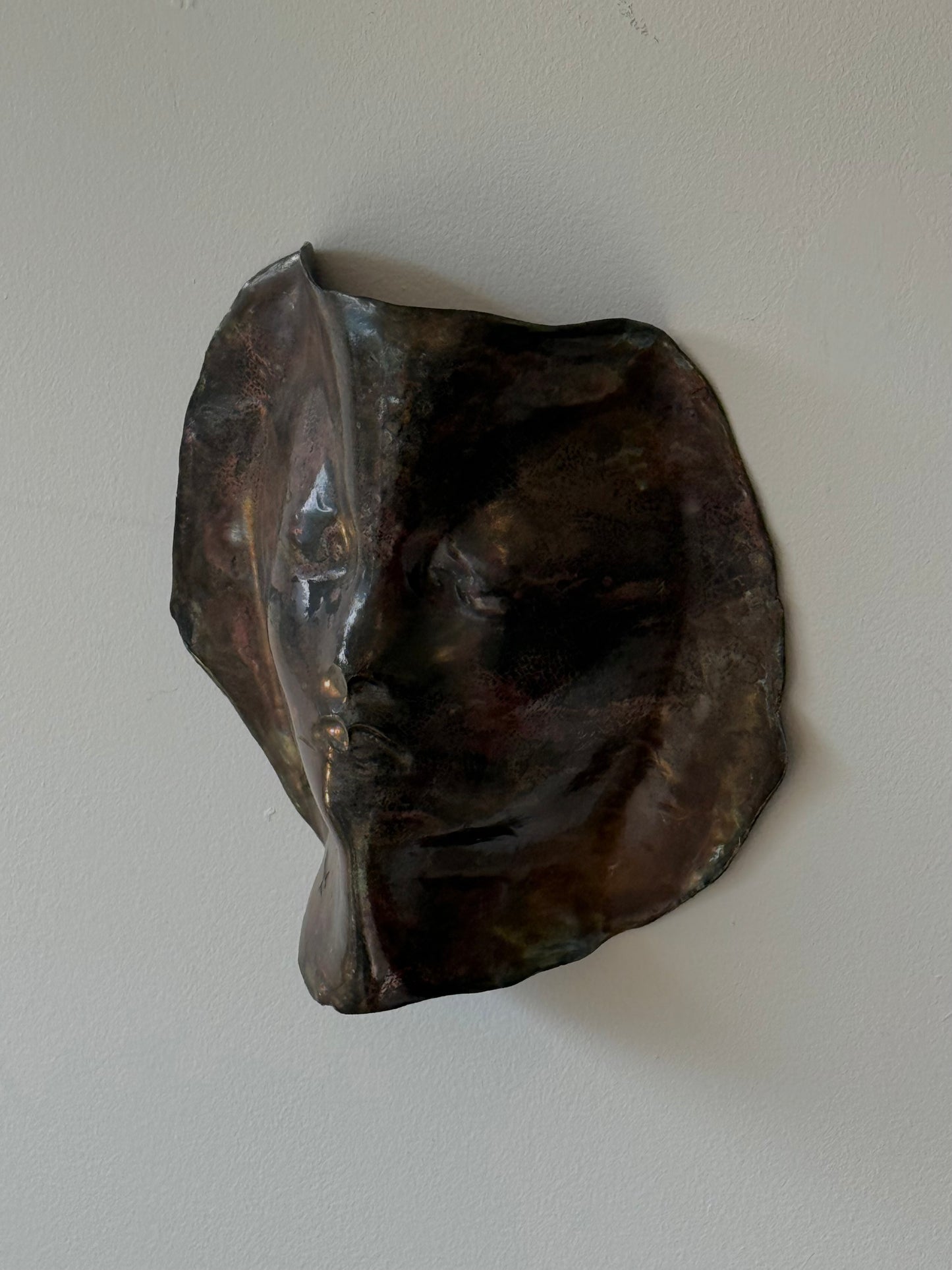 VINTAGE POTTERY WALL SCULPTURE