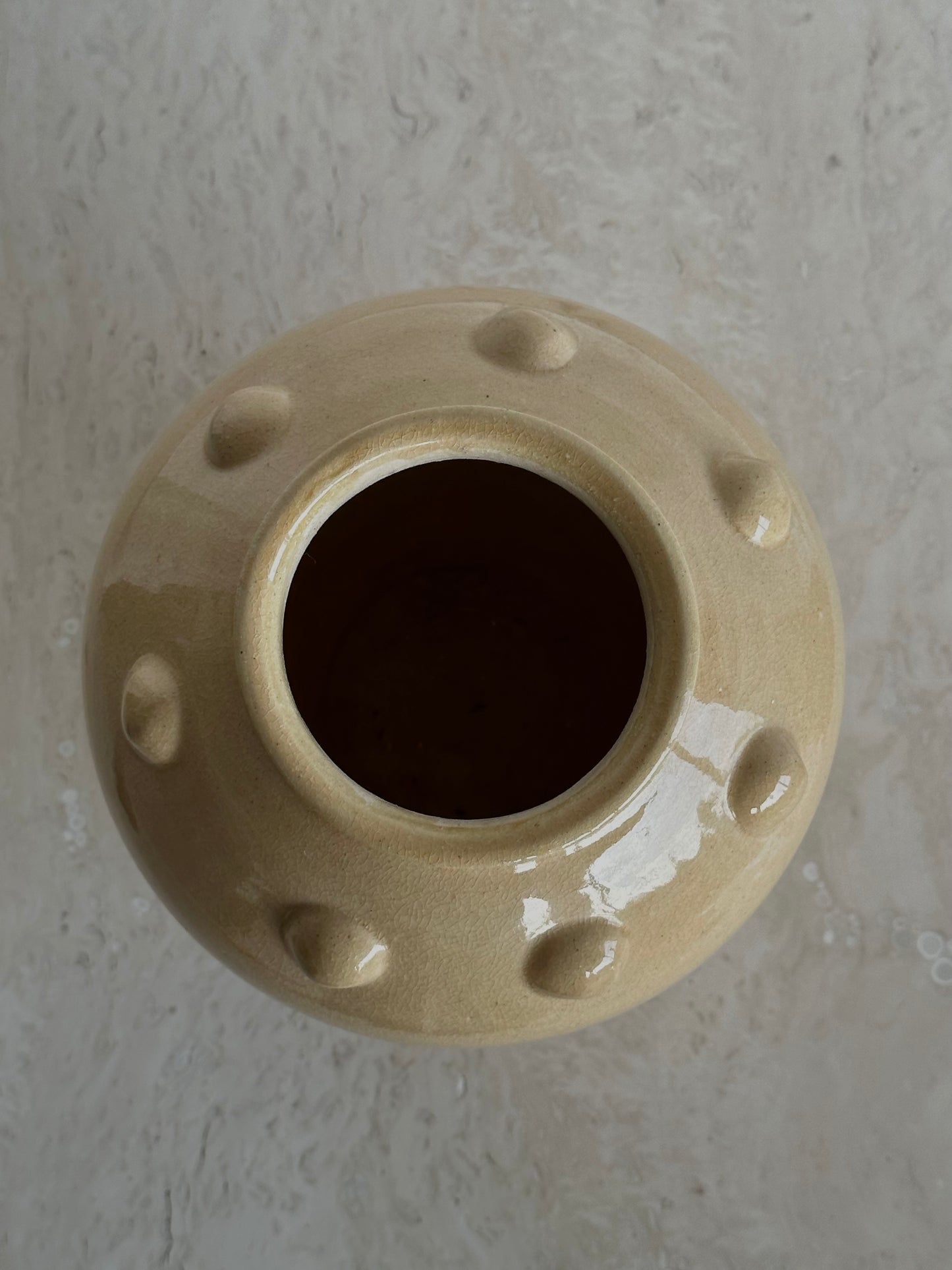 GLAZED POTTERY VASE