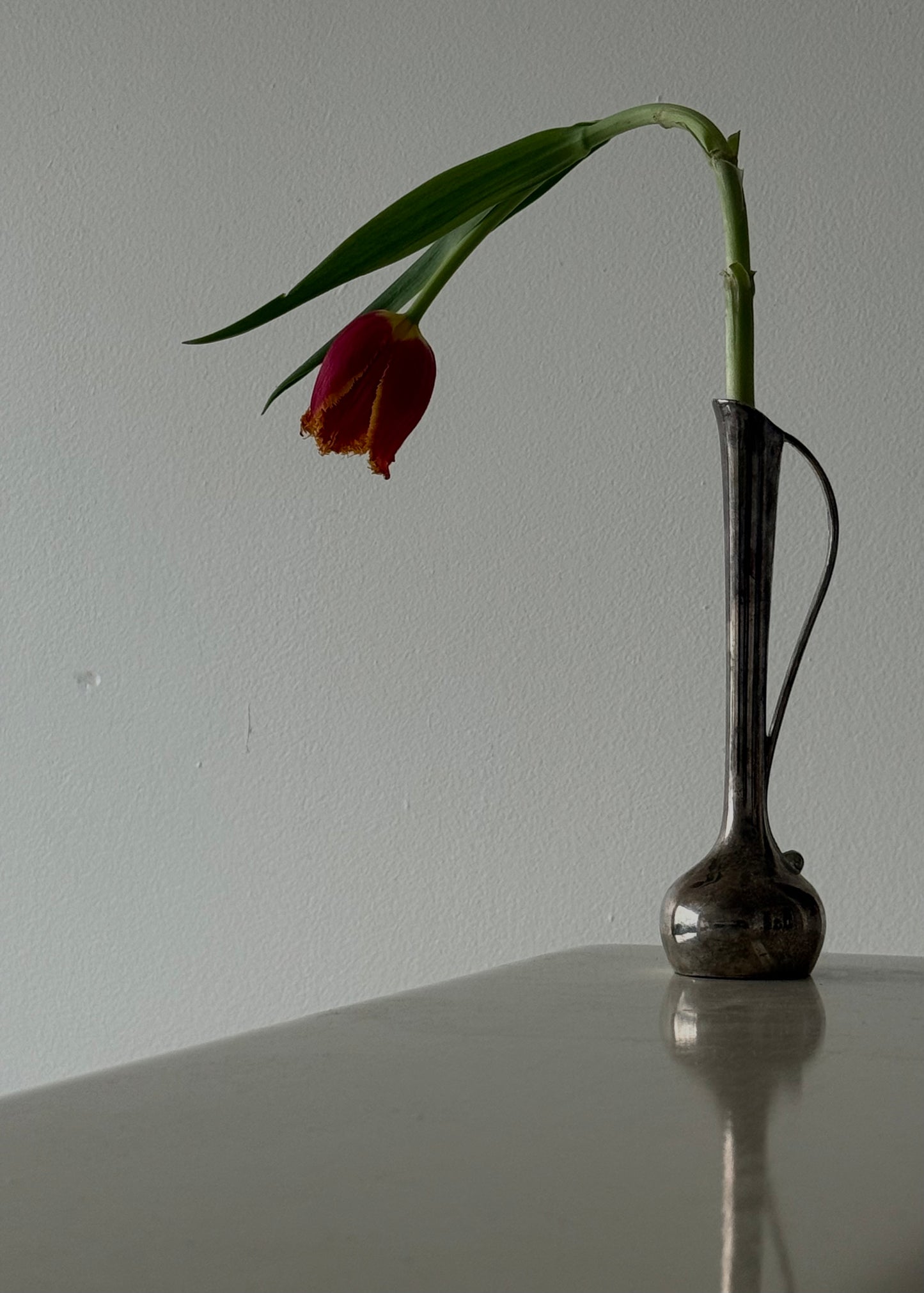 VINTAGE Silver plated Bud Vase