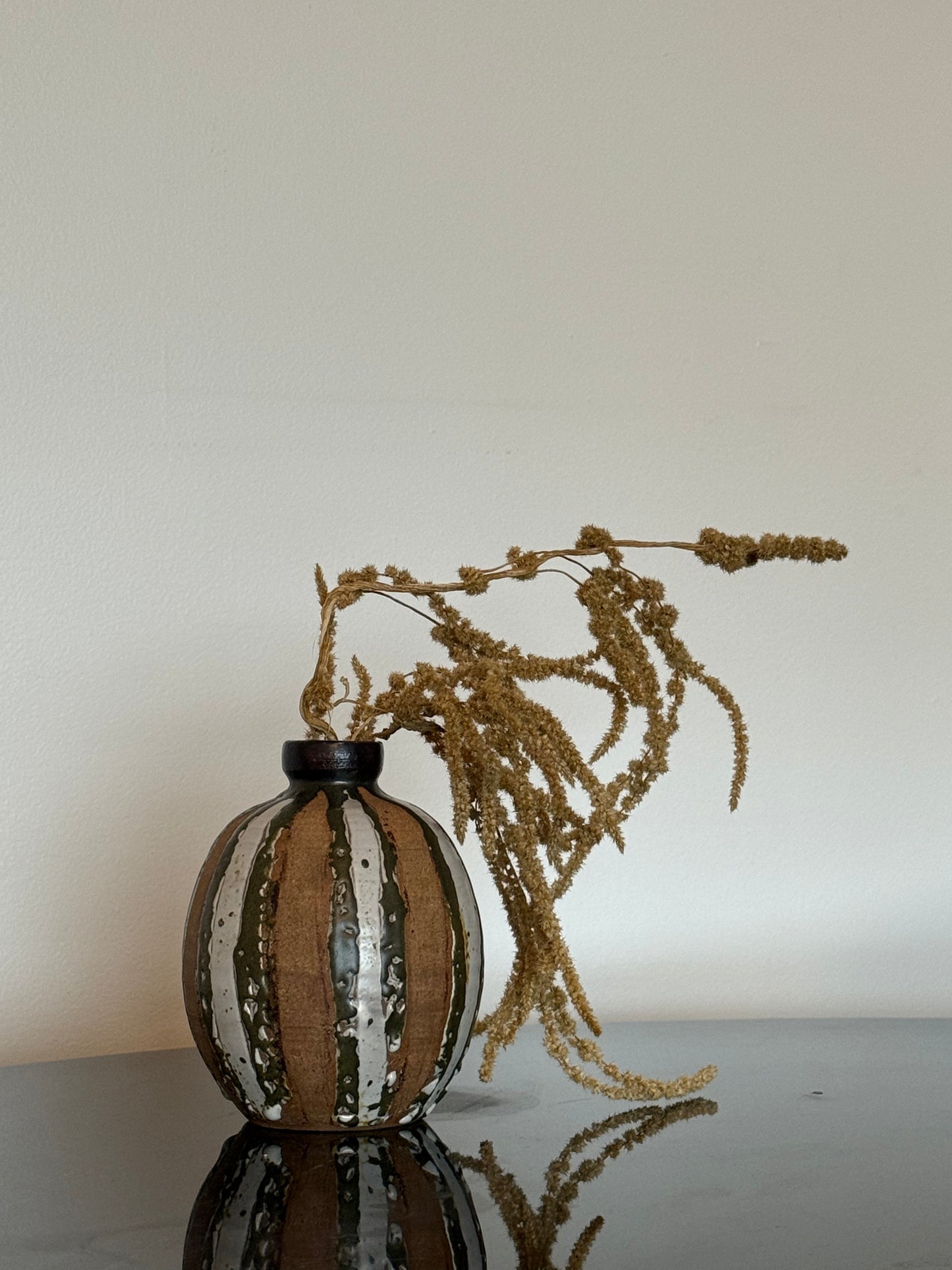 Signed Pottery Vase